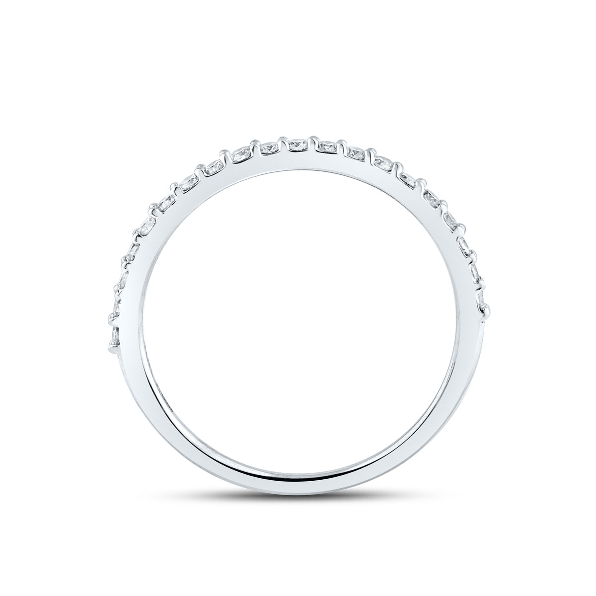 10kt white gold 1.54 CTW Natural Diamond Bridal ring set