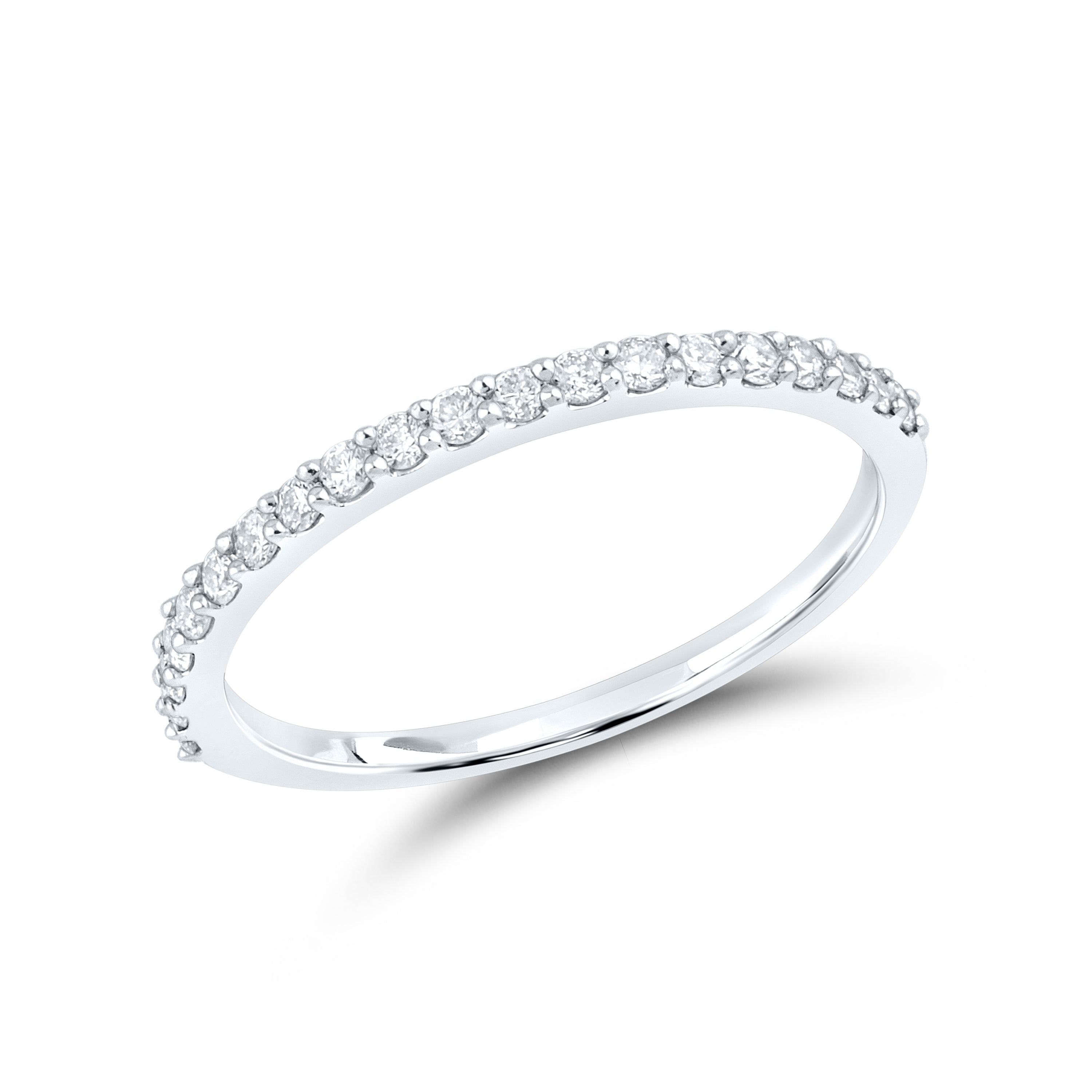 10kt white gold 1.52 CTW Lab Diamond Bridal ring set