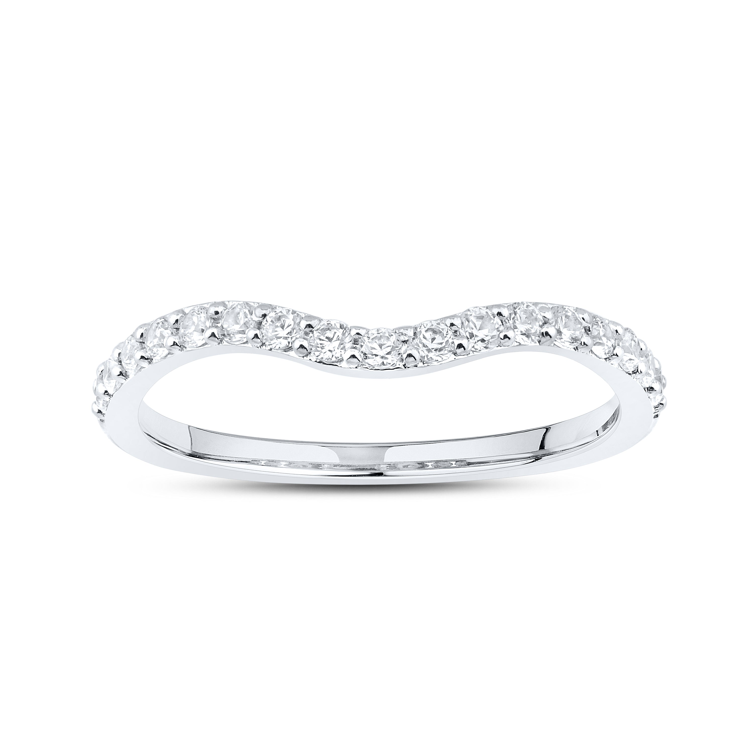 14kt White Gold 2.54 CTW Natural Diamond Bridal Ring Set