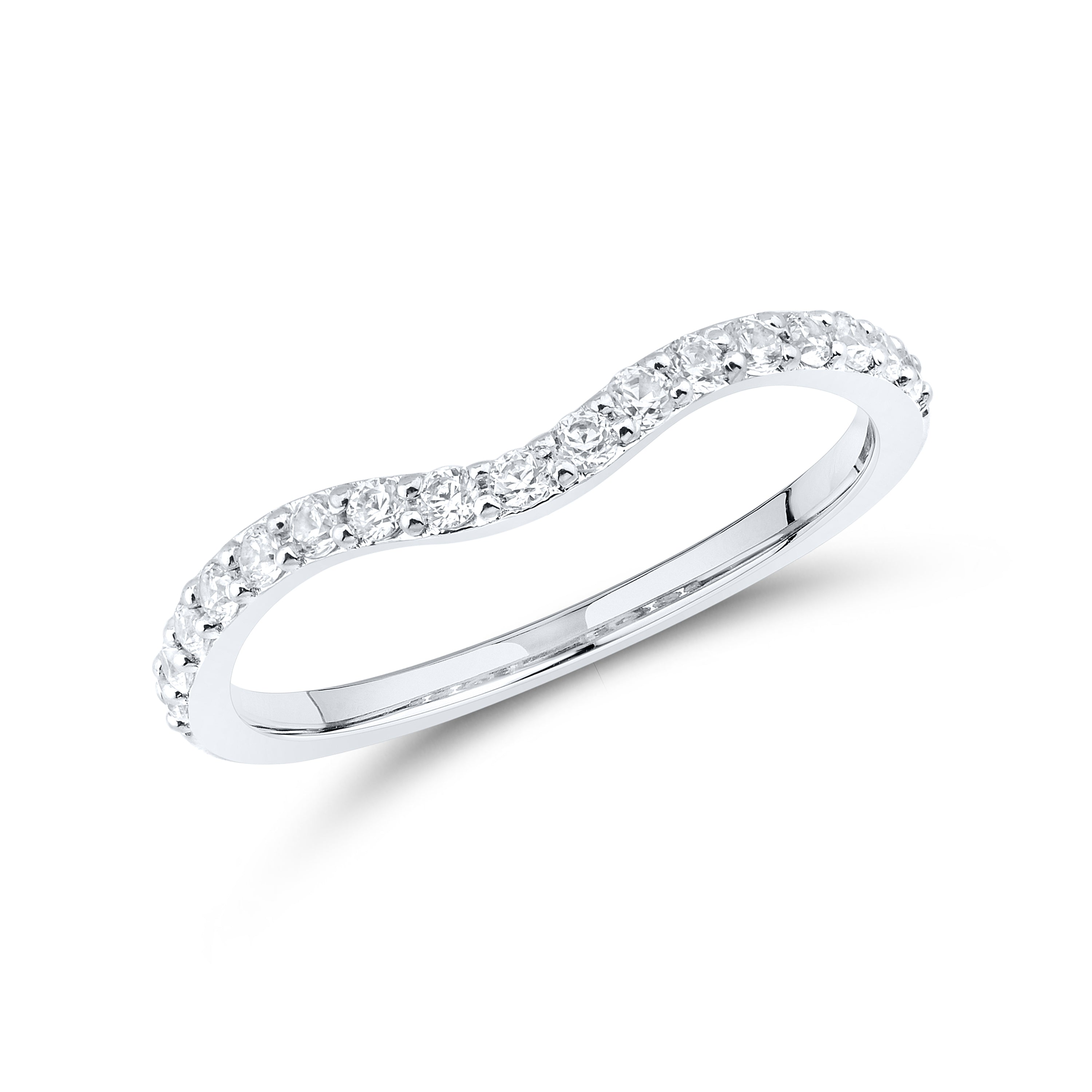 14kt White Gold 2.54 CTW Natural Diamond Bridal Ring Set