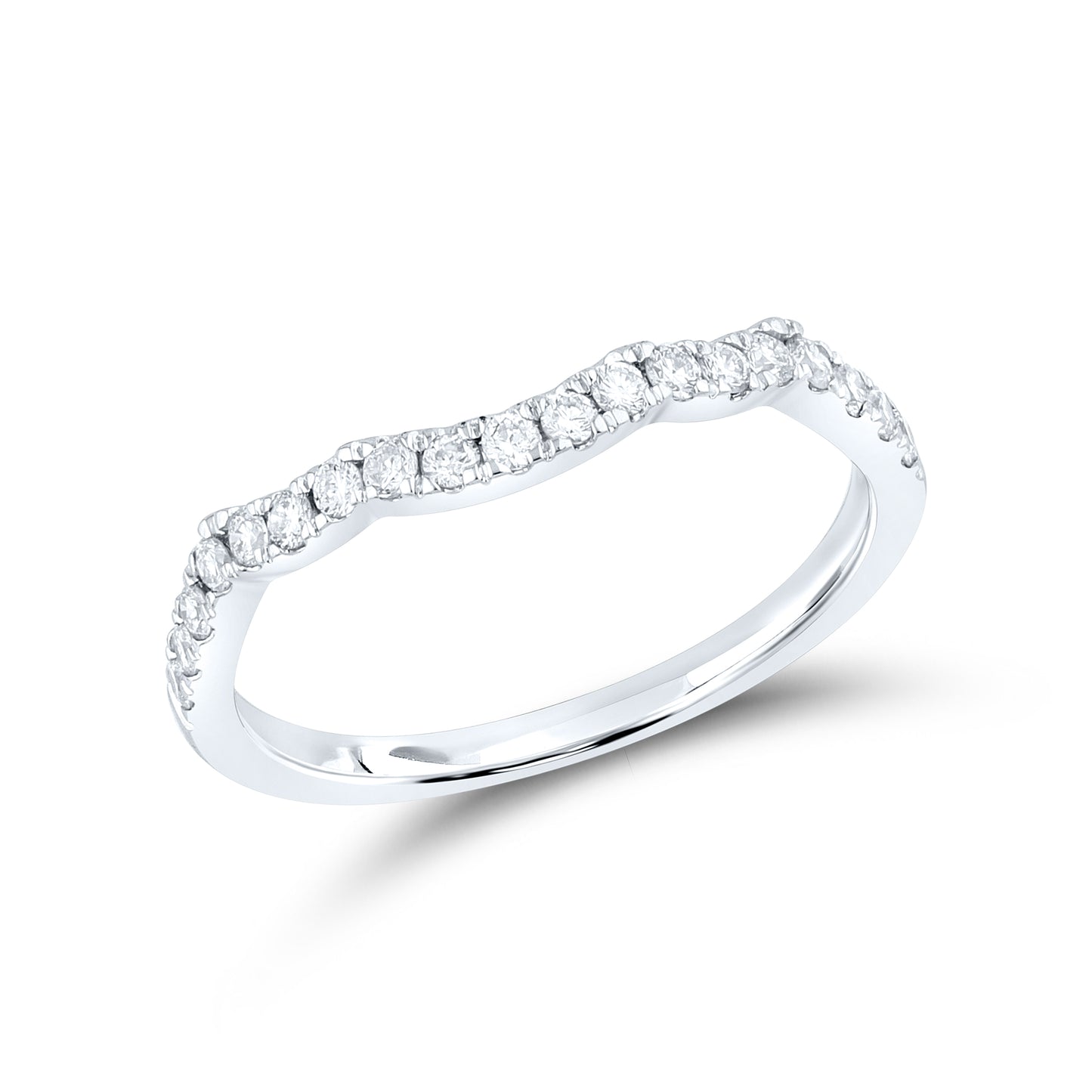 10KT WHITE GOLD LAB DIAMOND BRIDAL SET 1.29 CTW