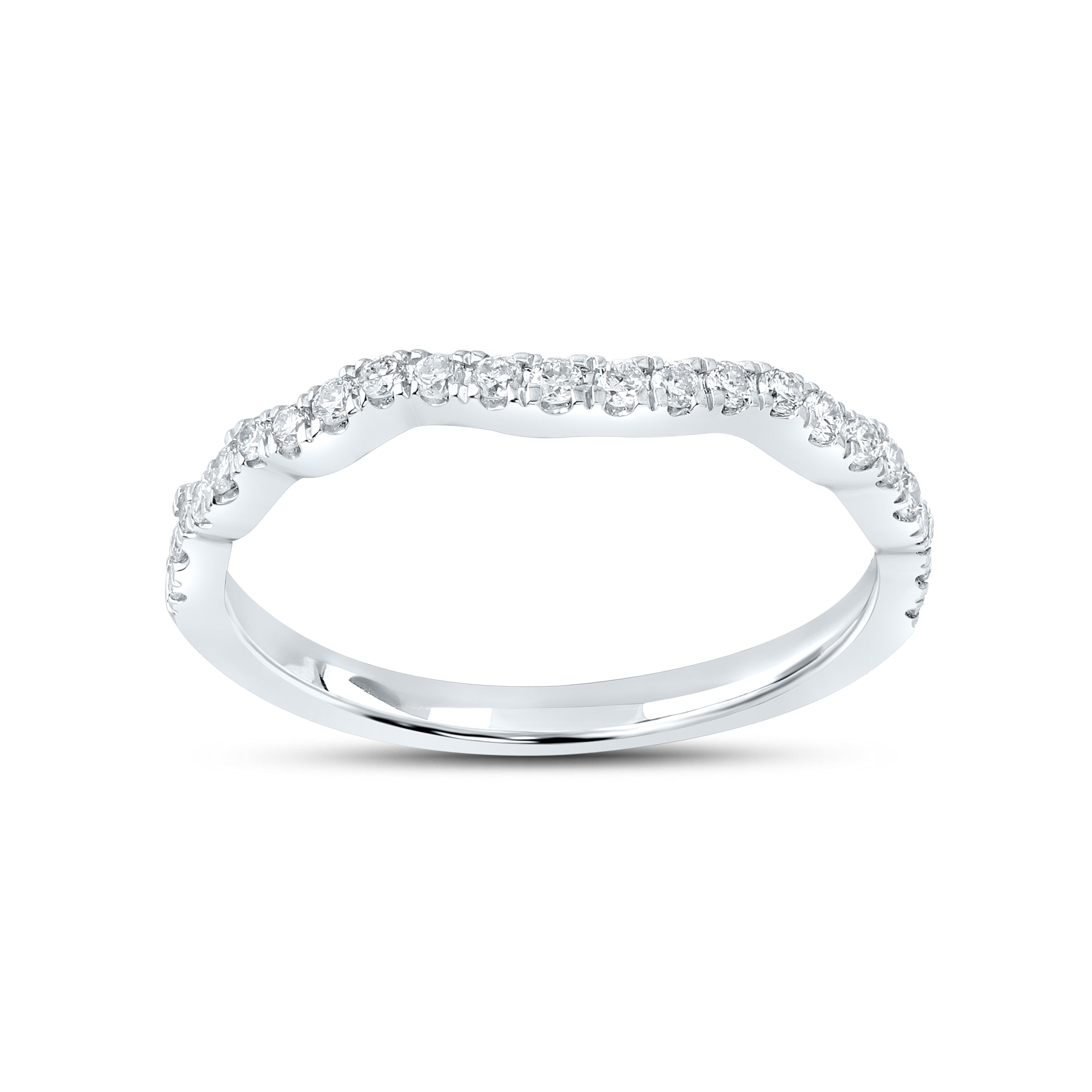 10kt white gold 1.29 CTW Natural Diamond Bridal ring set