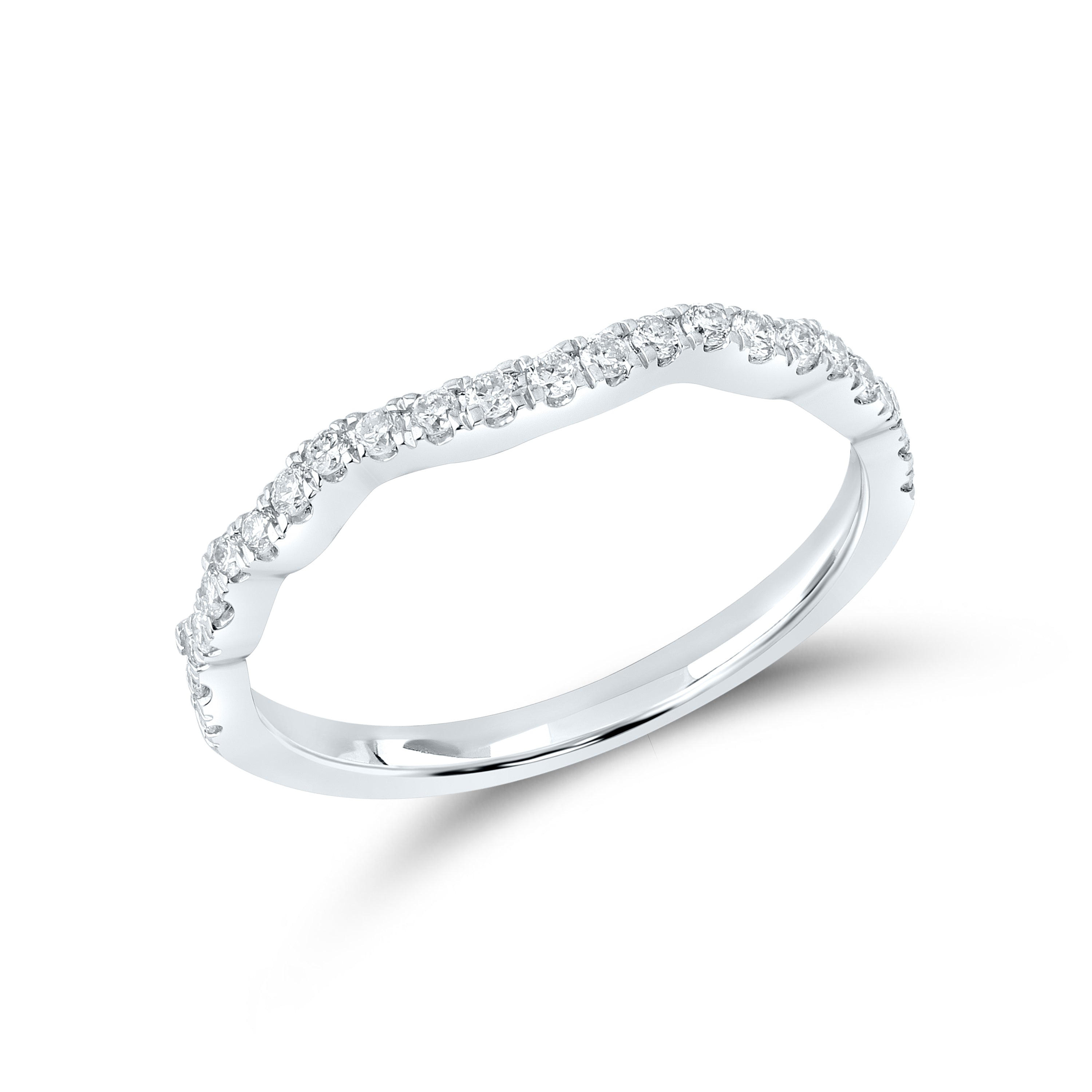 10kt white gold 1.29 CTW Natural Diamond Bridal ring set