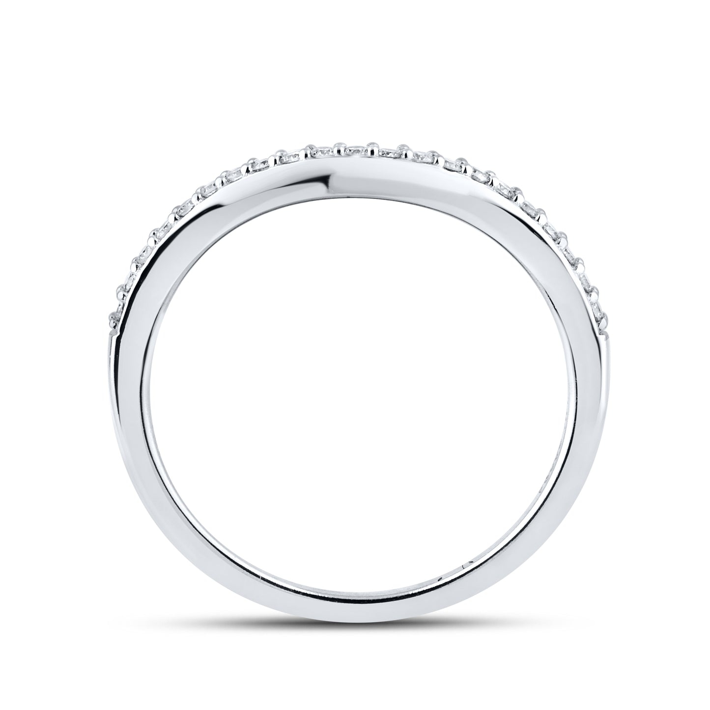 14kt White Gold 1.14 CTW Natural Diamond Bridal Ring Set