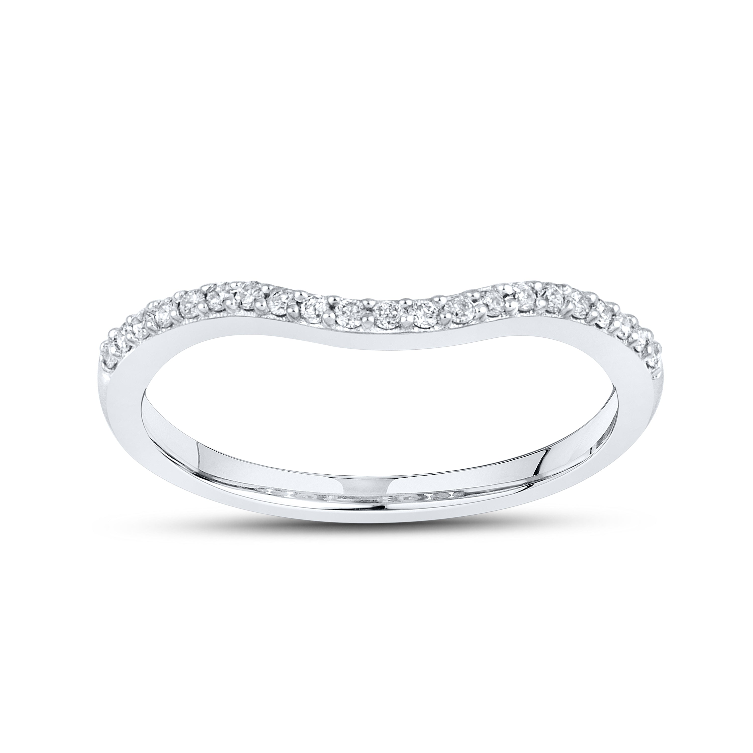 14kt White Gold 1.14 CTW Natural Diamond Bridal Ring Set