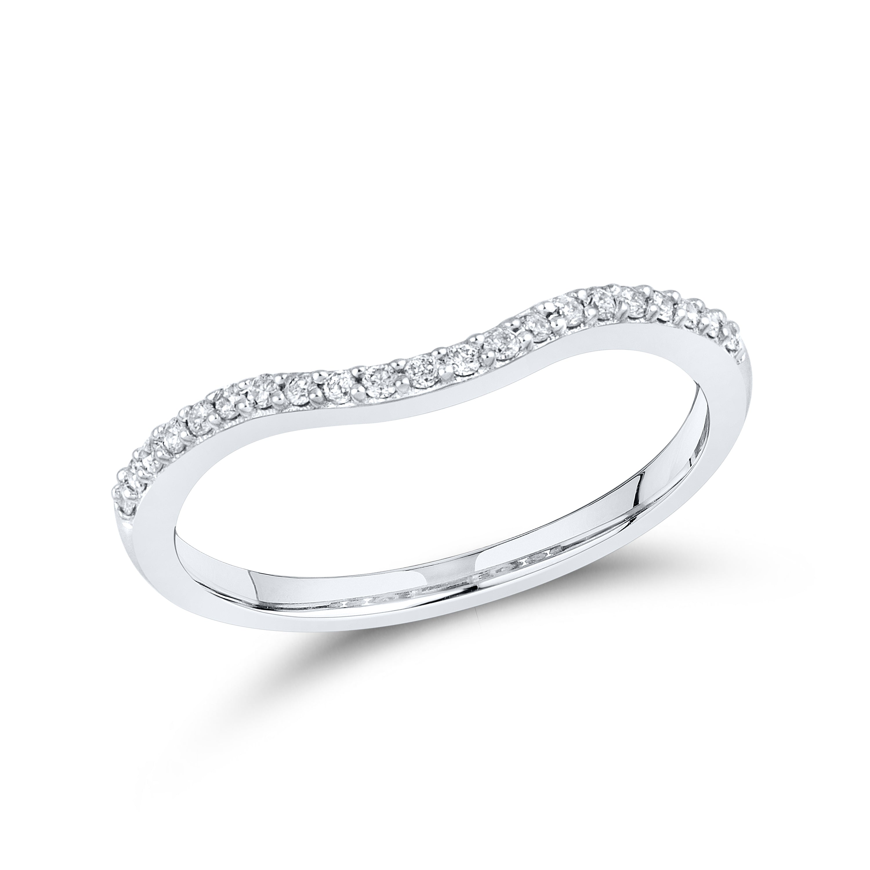 14kt White Gold 1.14 CTW Natural Diamond Bridal Ring Set