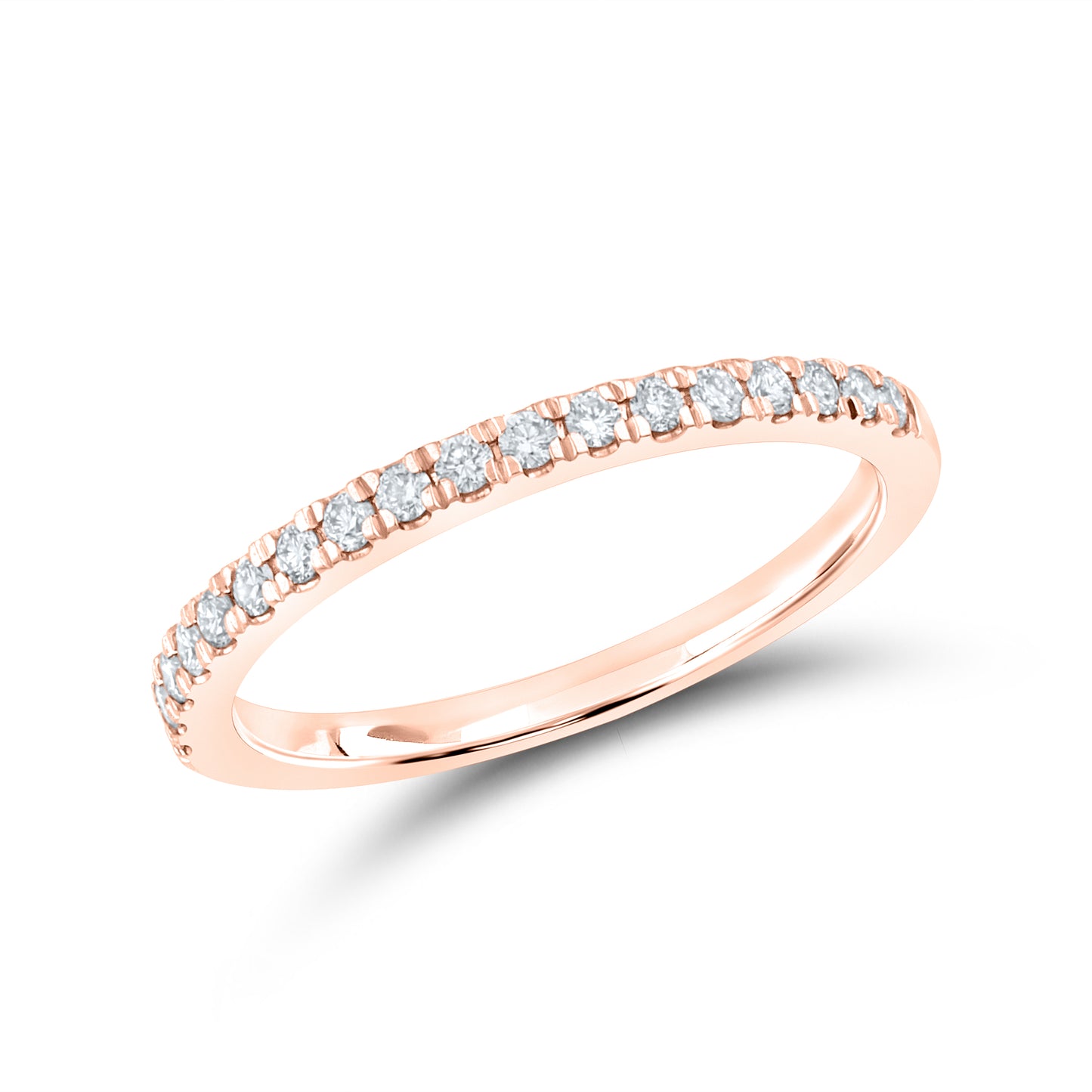 10KT ROSE GOLD 1.15 CTW PEAR SHAPE DIAMOND BRIDAL RING SET