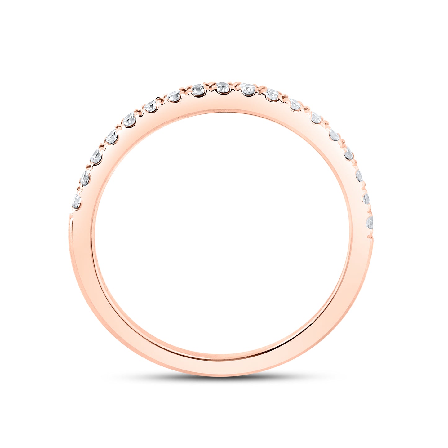 10KT ROSE GOLD 1.15 CTW PEAR SHAPE DIAMOND BRIDAL RING SET