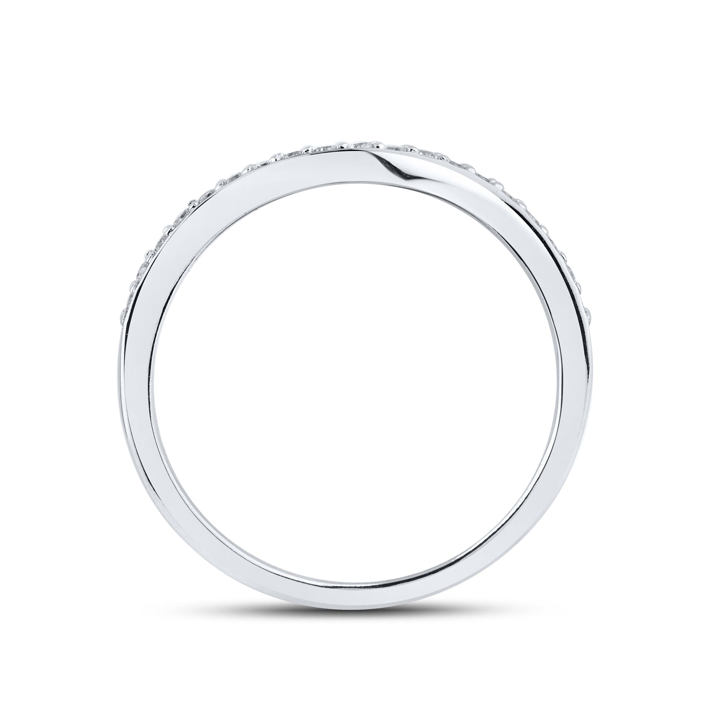 14kt White Gold 1.13 CTW Natural Diamond Bridal Ring Set