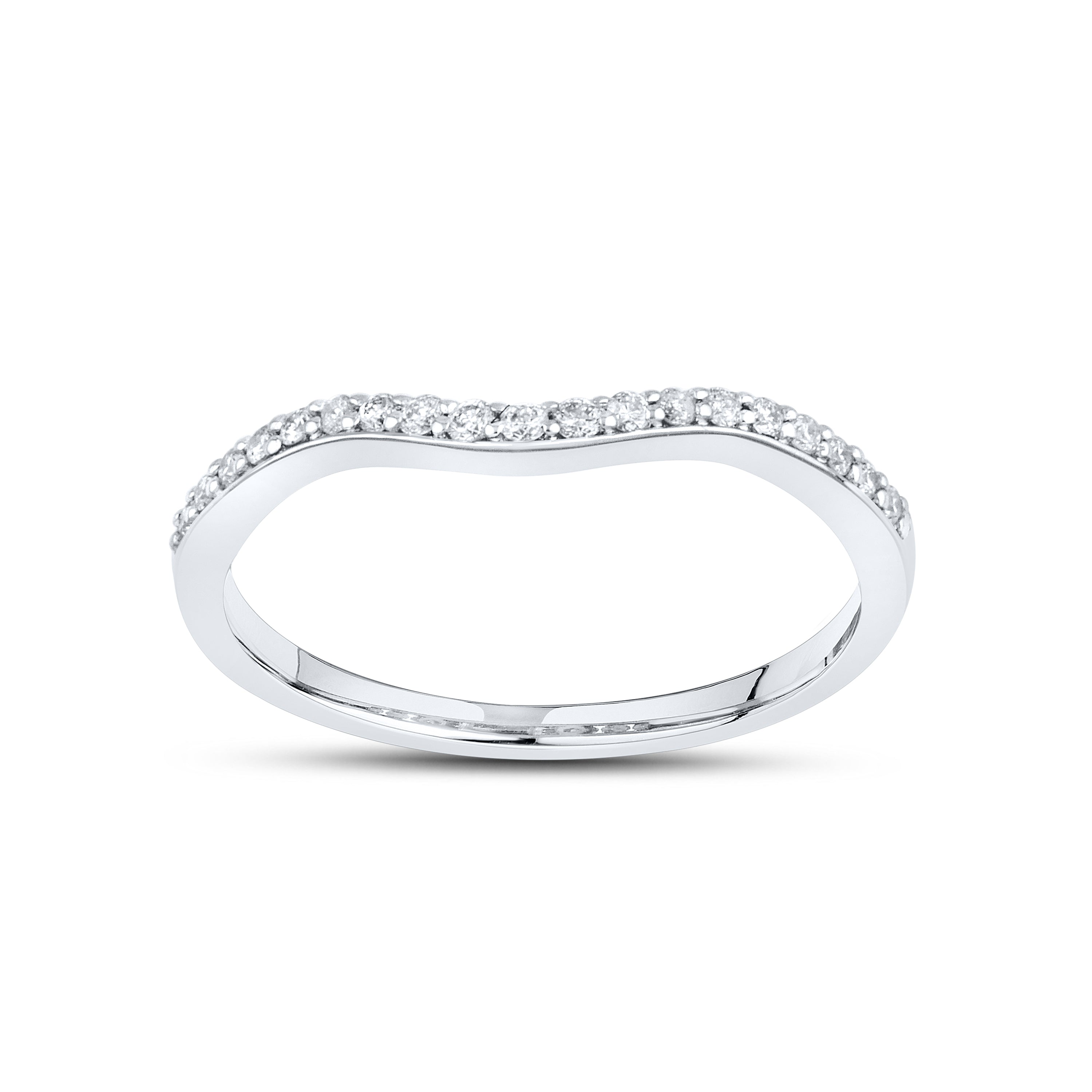 14kt White Gold 1.13 CTW Natural Diamond Bridal Ring Set