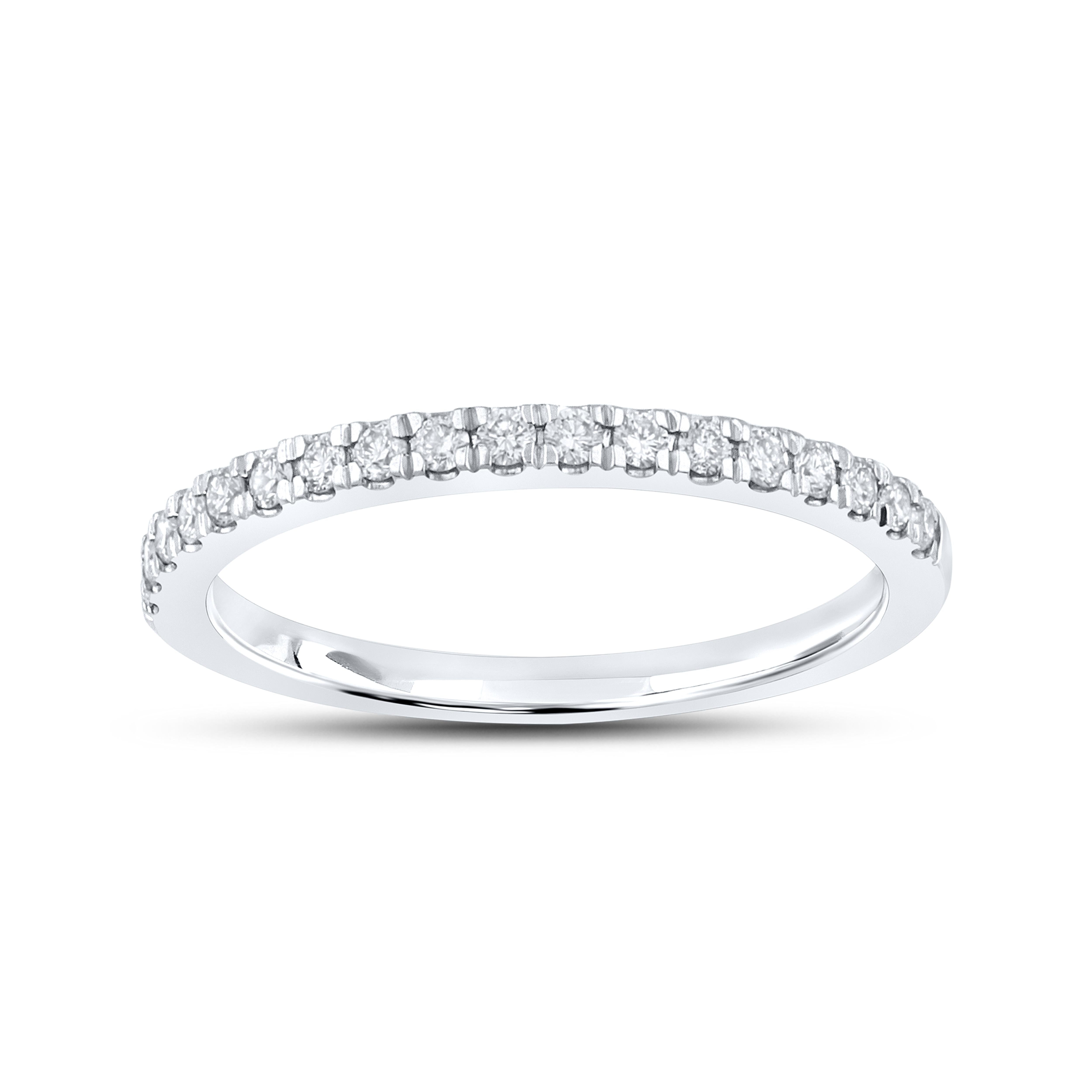 10k White Gold 1.14 CTW OVAL SHAPE Diamond Bridal Ring Set