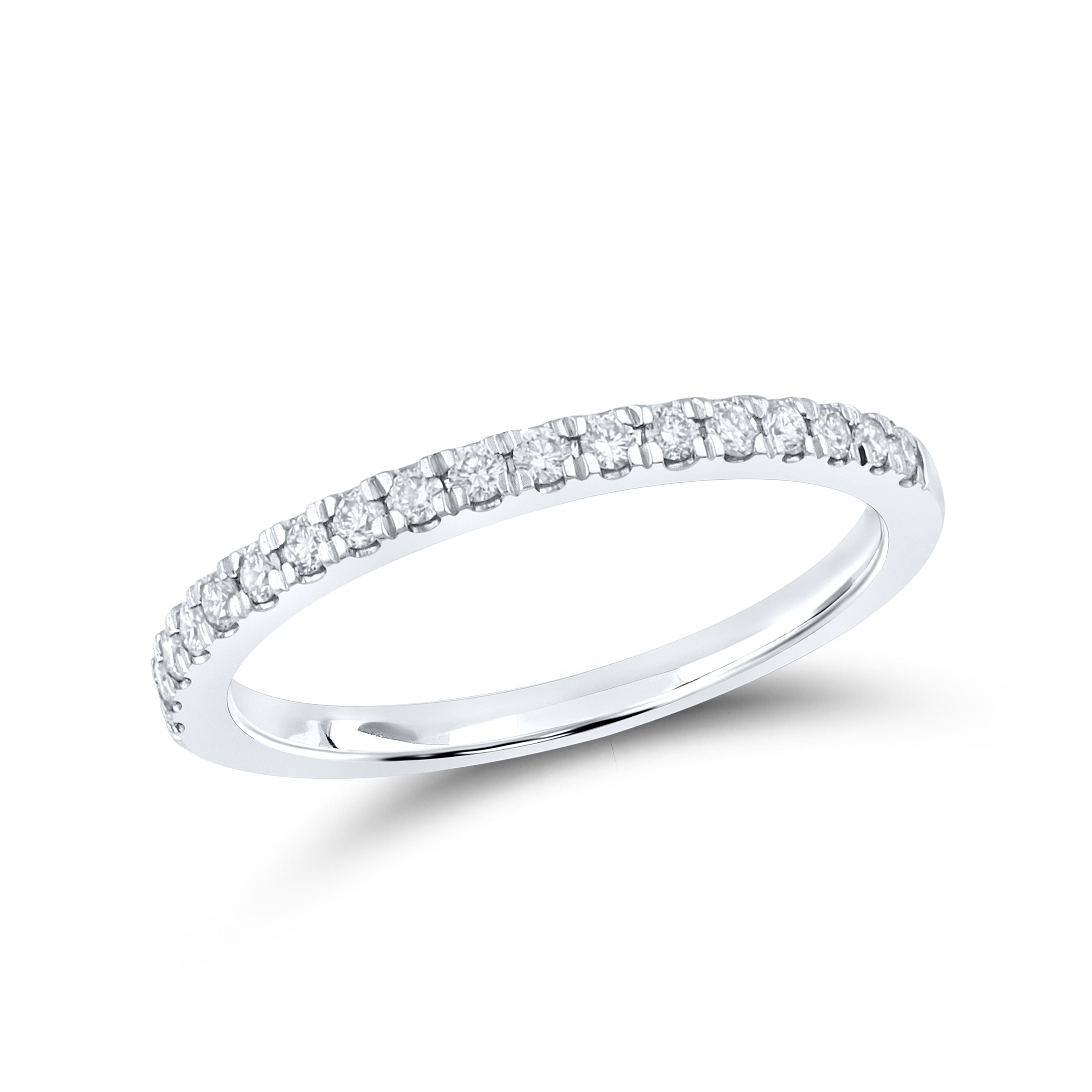 10k White Gold 1.14 CTW OVAL SHAPE Diamond Bridal Ring Set