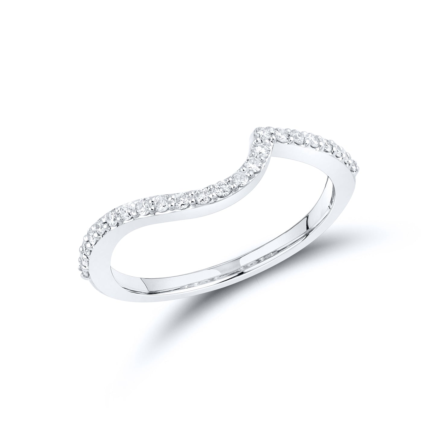 14kt White Gold 1.25 CTW Lab Diamond Engagement Ring Set