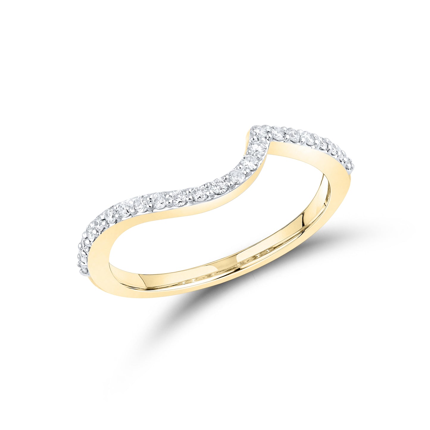 14K YELLOW GOLD NATURAL DIAMOND BRIDAL SET 1.14 CTW