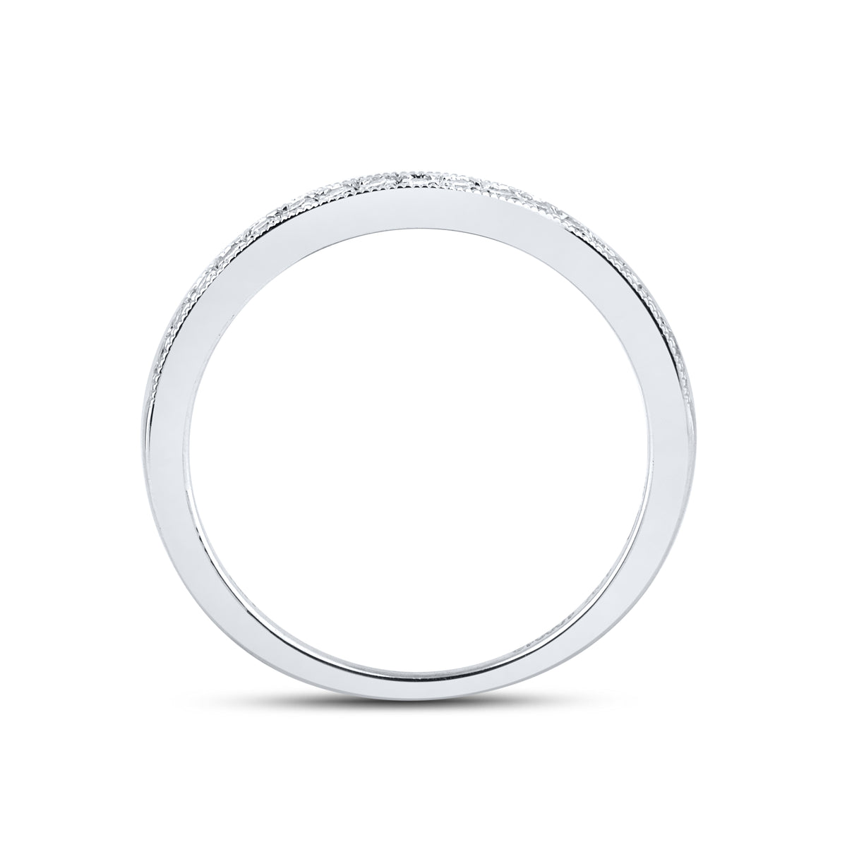 10KT WHITE GOLD 0.99 CTW DIAMOND BRIDAL SET