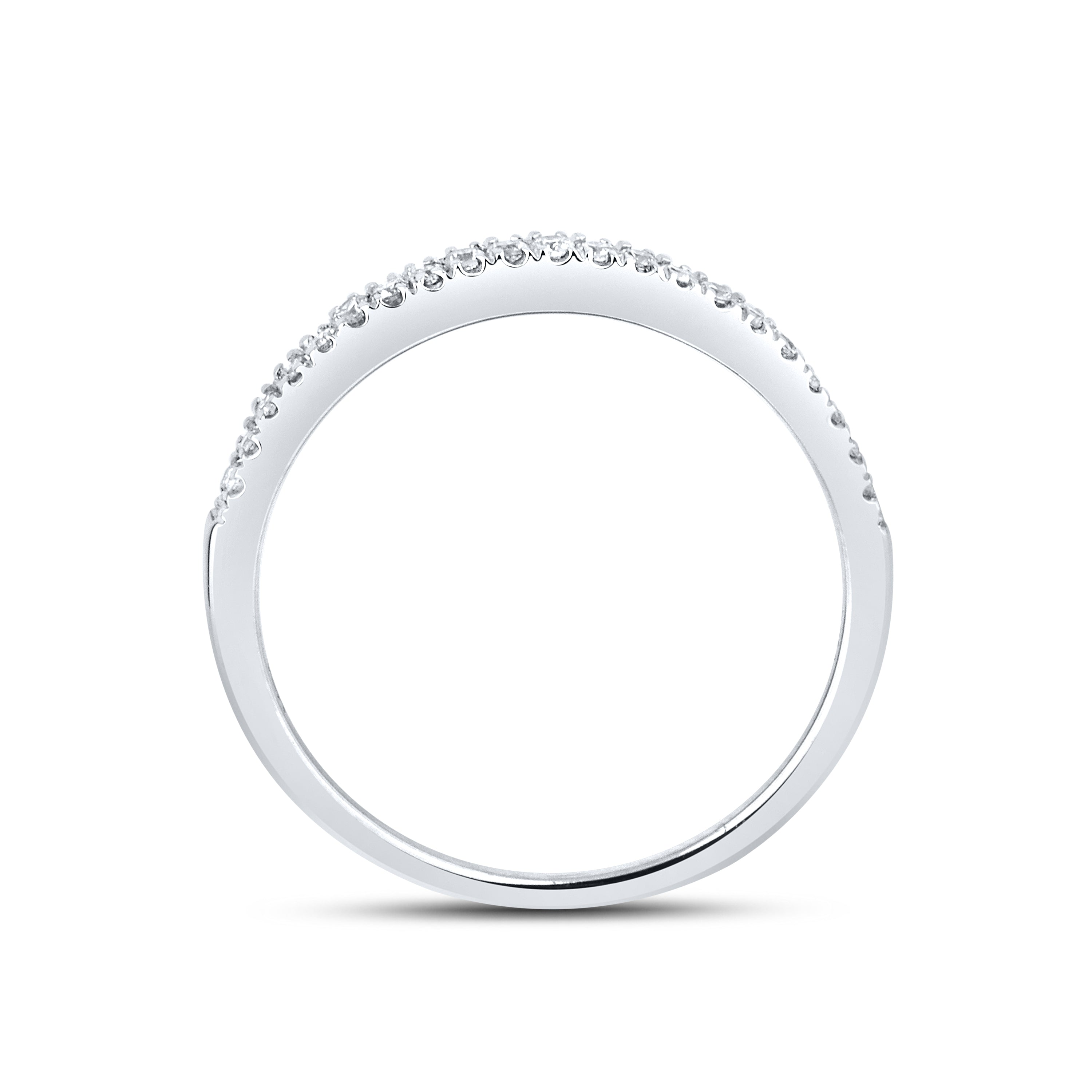 14k white gold 1.05 CTW Natural Diamond Bridal ring set