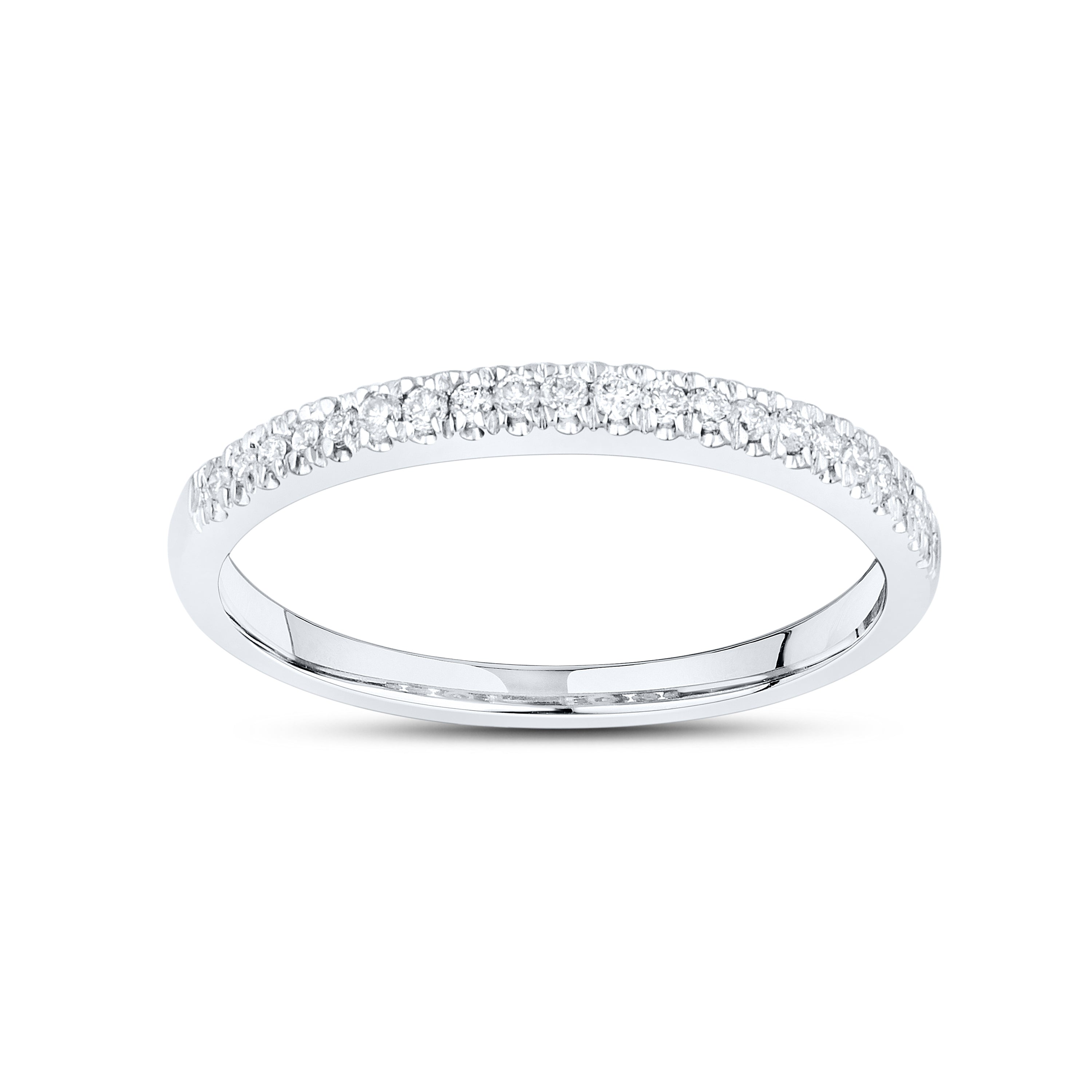 14k white gold 1.05 CTW Natural Diamond Bridal ring set