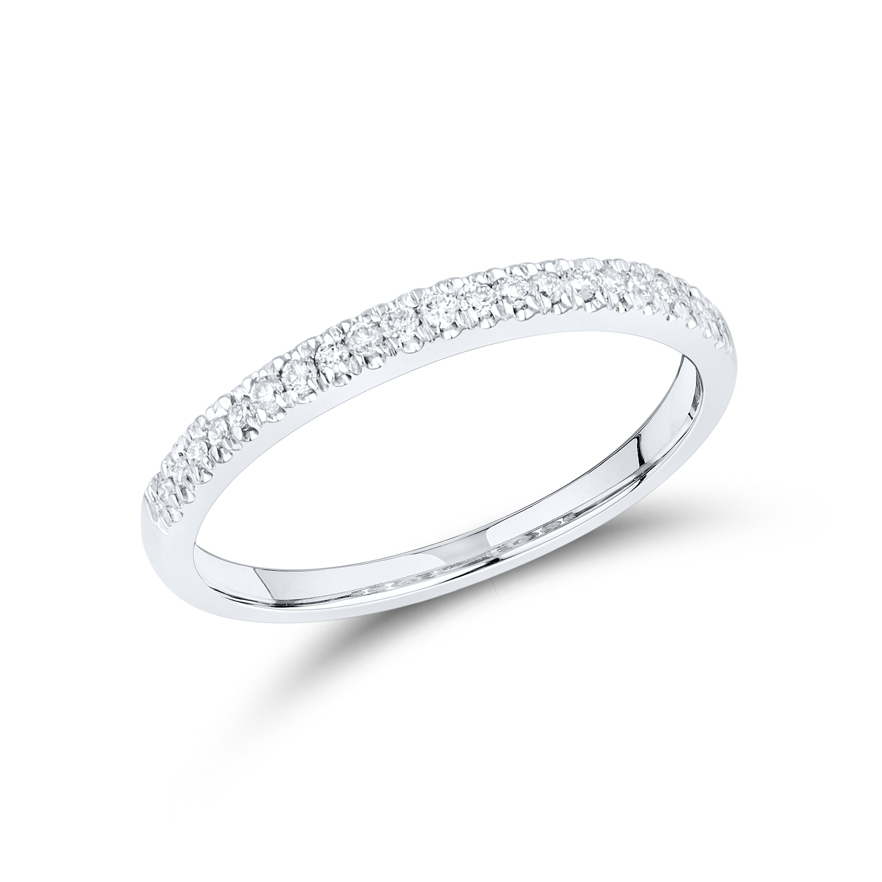 14k white gold 1.05 CTW Natural Diamond Bridal ring set