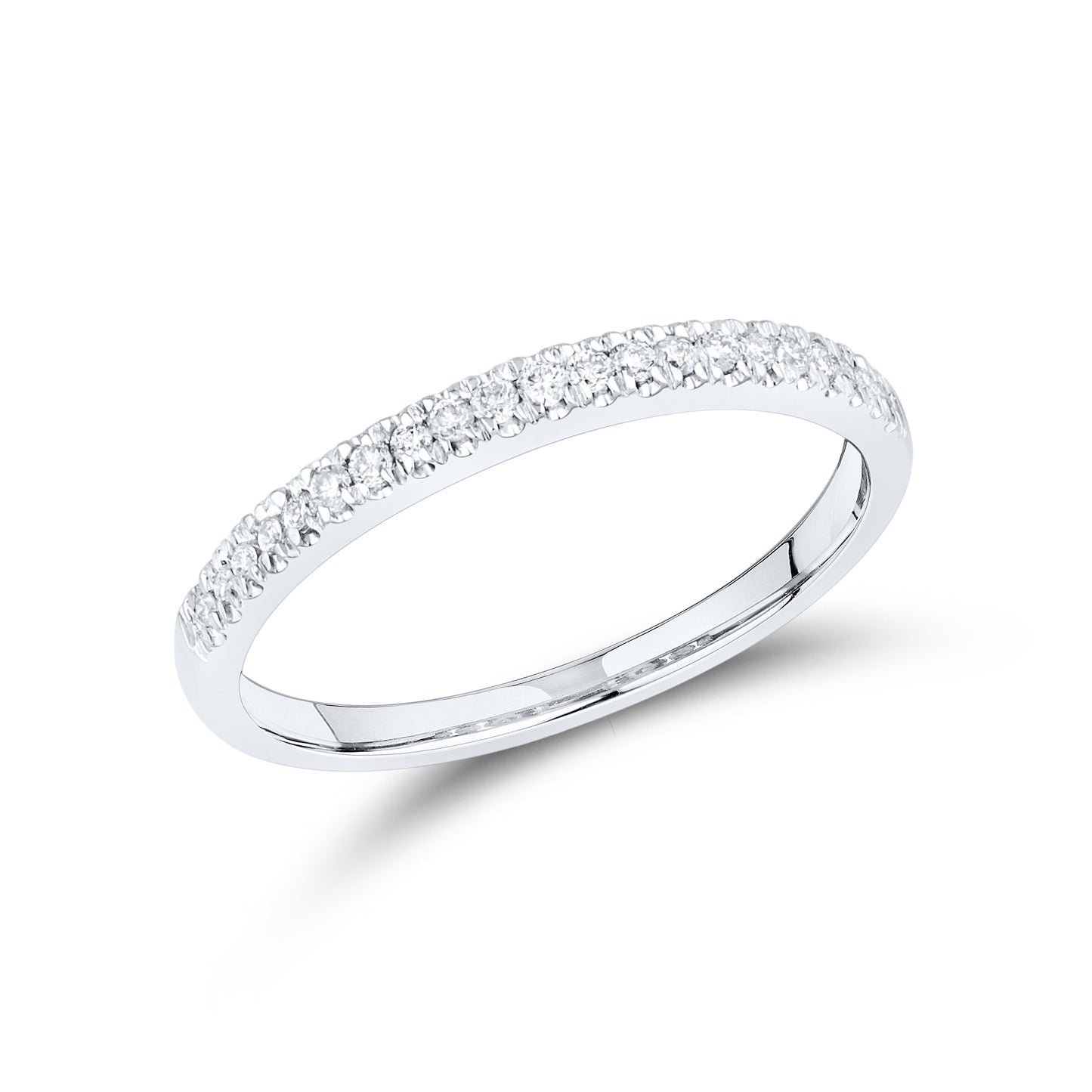 14k white gold 1.05 CTW Natural Diamond Bridal ring set