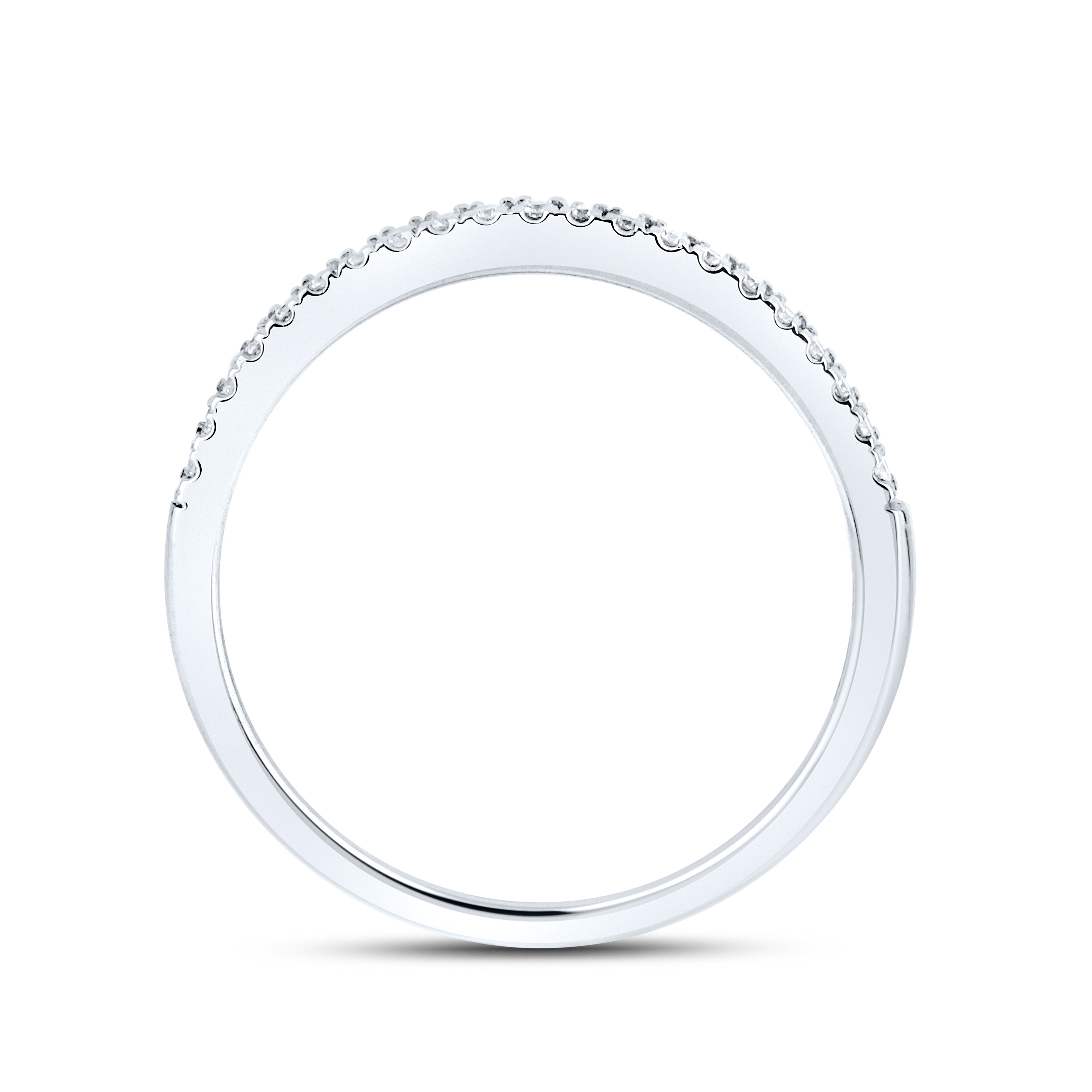 10KT WHITE GOLD 0.49 CTW DIAMOND BRIDAL SET