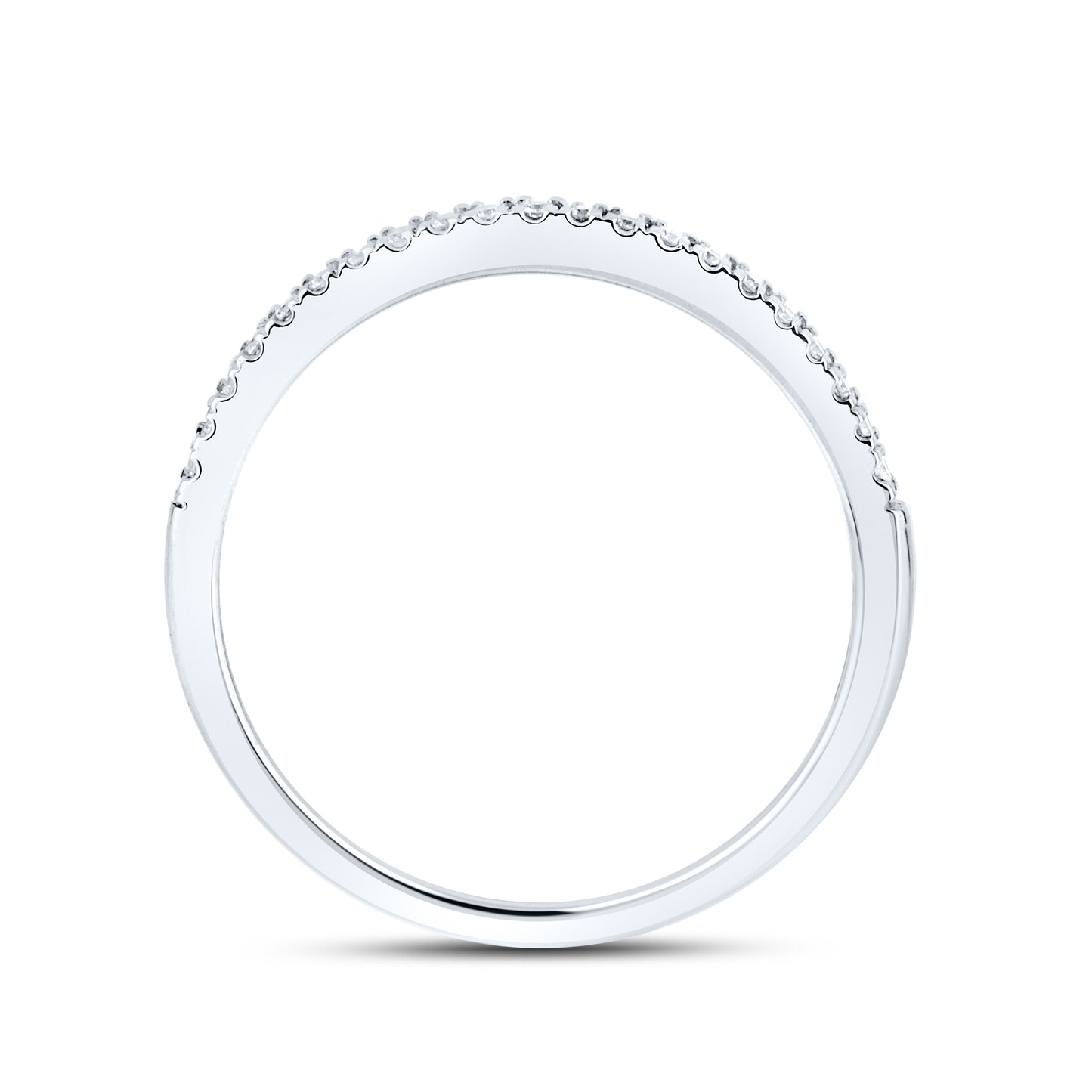 10KT WHITE GOLD 0.49 CTW DIAMOND BRIDAL SET