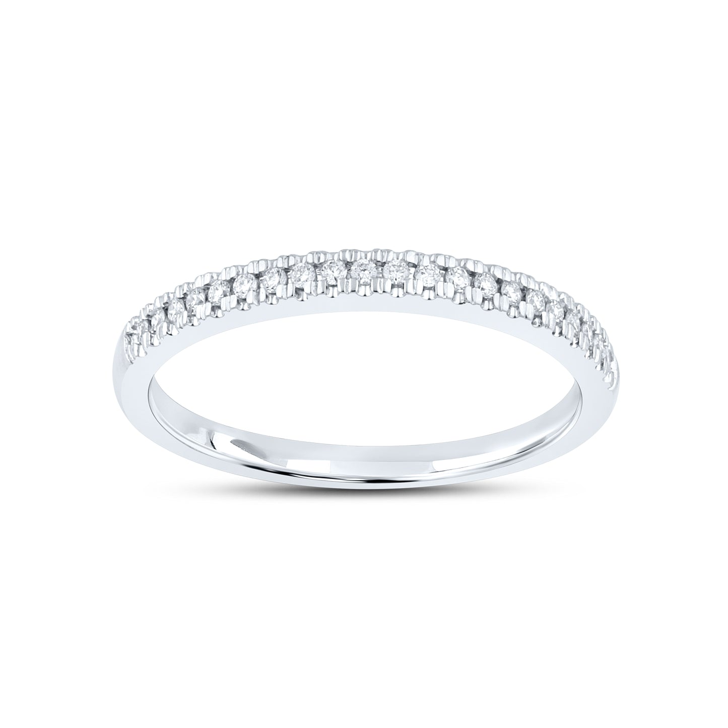 10KT WHITE GOLD 0.49 CTW DIAMOND BRIDAL SET