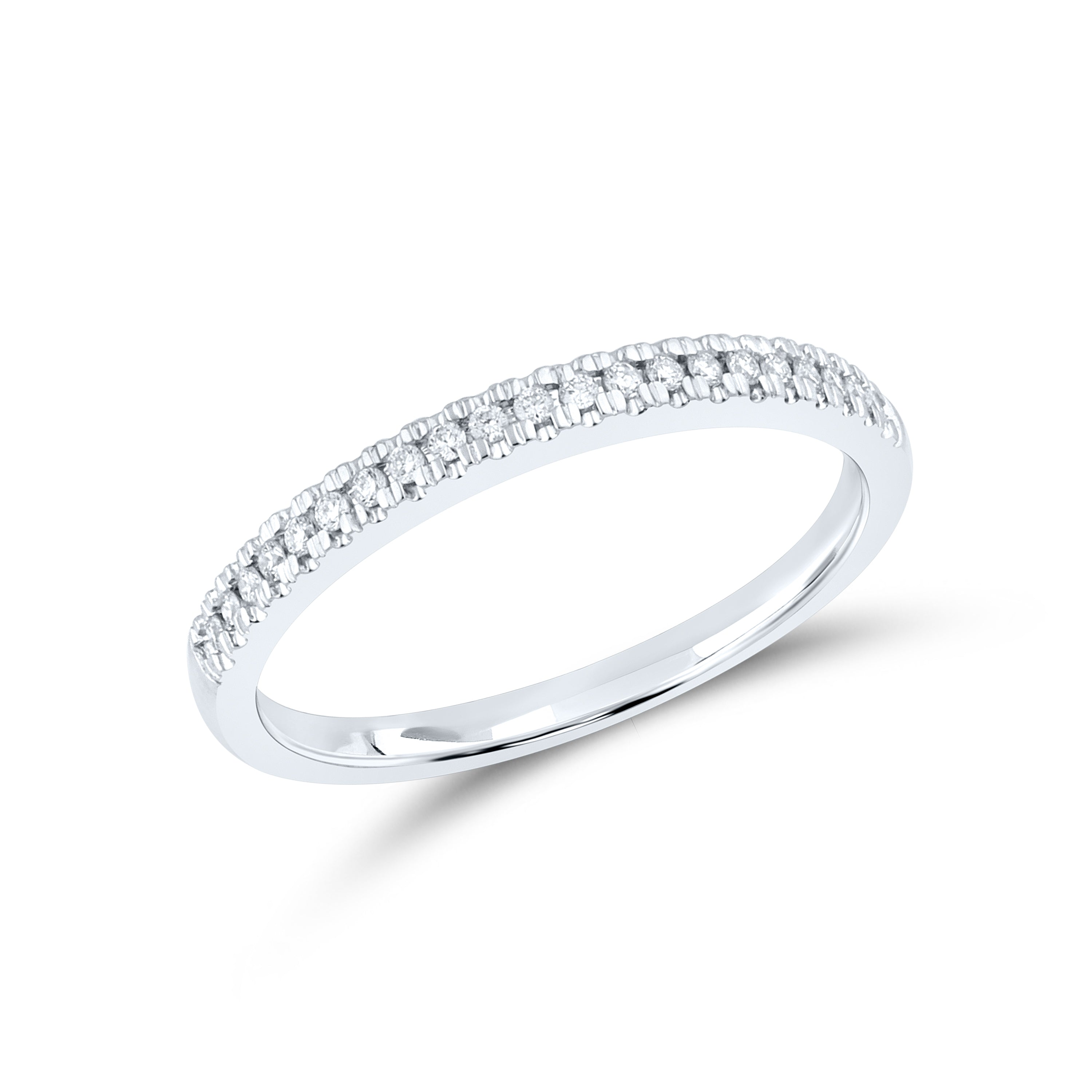 10KT WHITE GOLD 0.49 CTW DIAMOND BRIDAL SET