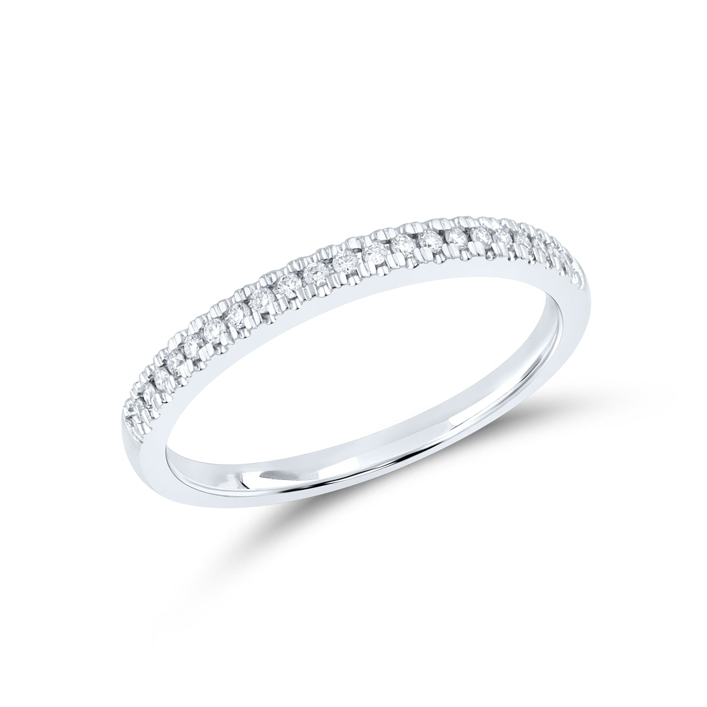 10KT WHITE GOLD 0.49 CTW DIAMOND BRIDAL SET