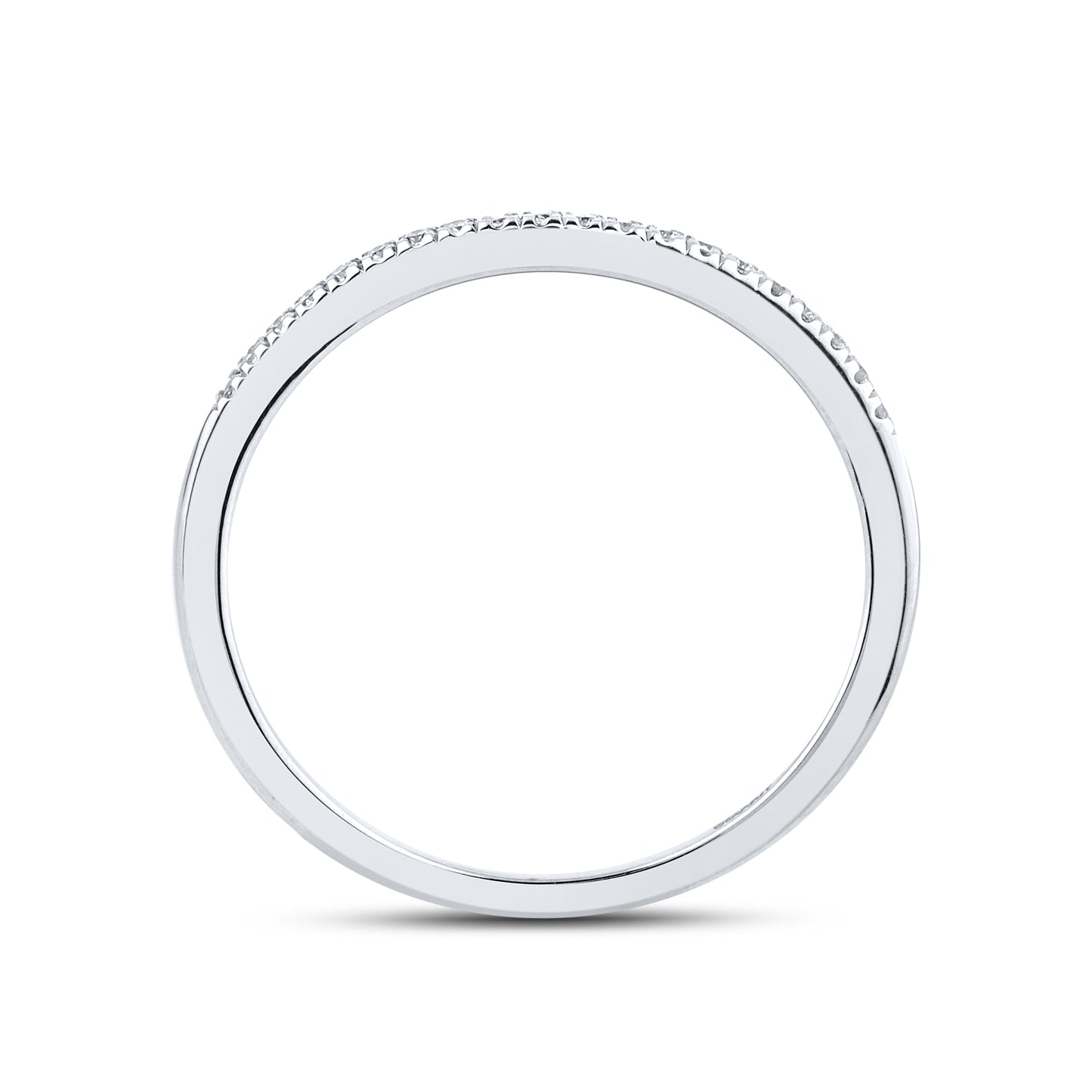 10KT WHITE GOLD 0.54 CTW DIAMOND BRIDAL SET