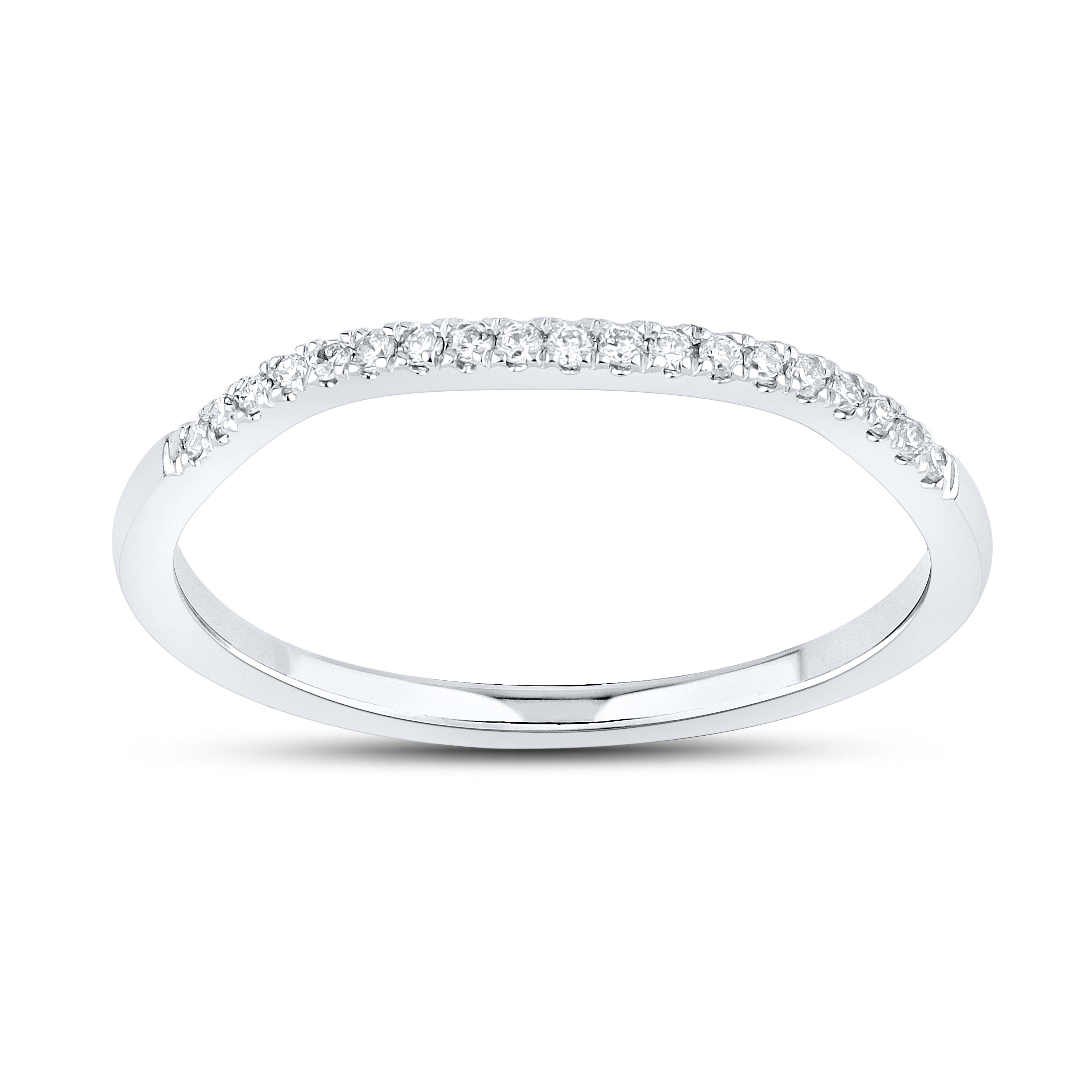 10KT WHITE GOLD 0.54 CTW DIAMOND BRIDAL SET