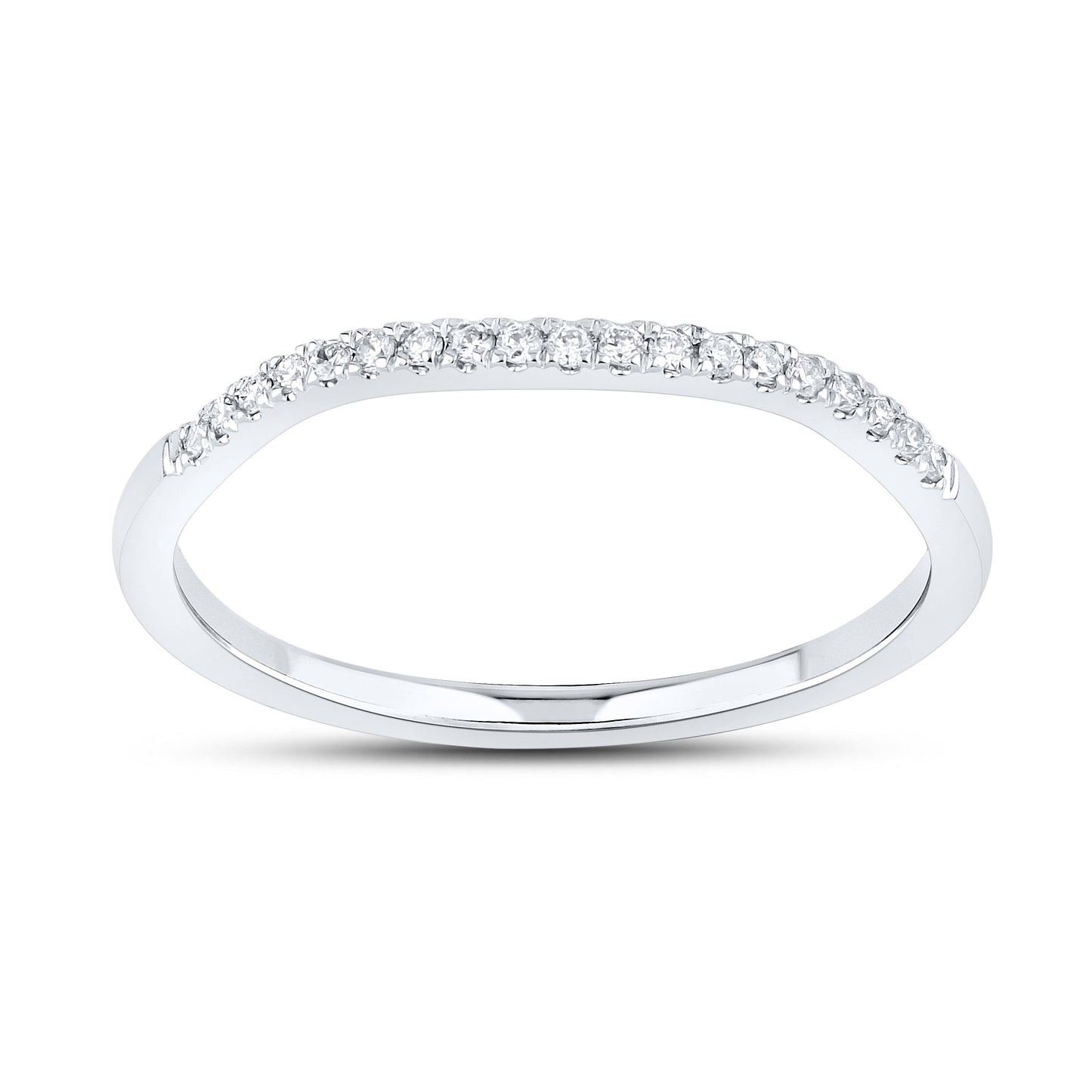 10KT WHITE GOLD 0.54 CTW DIAMOND BRIDAL SET