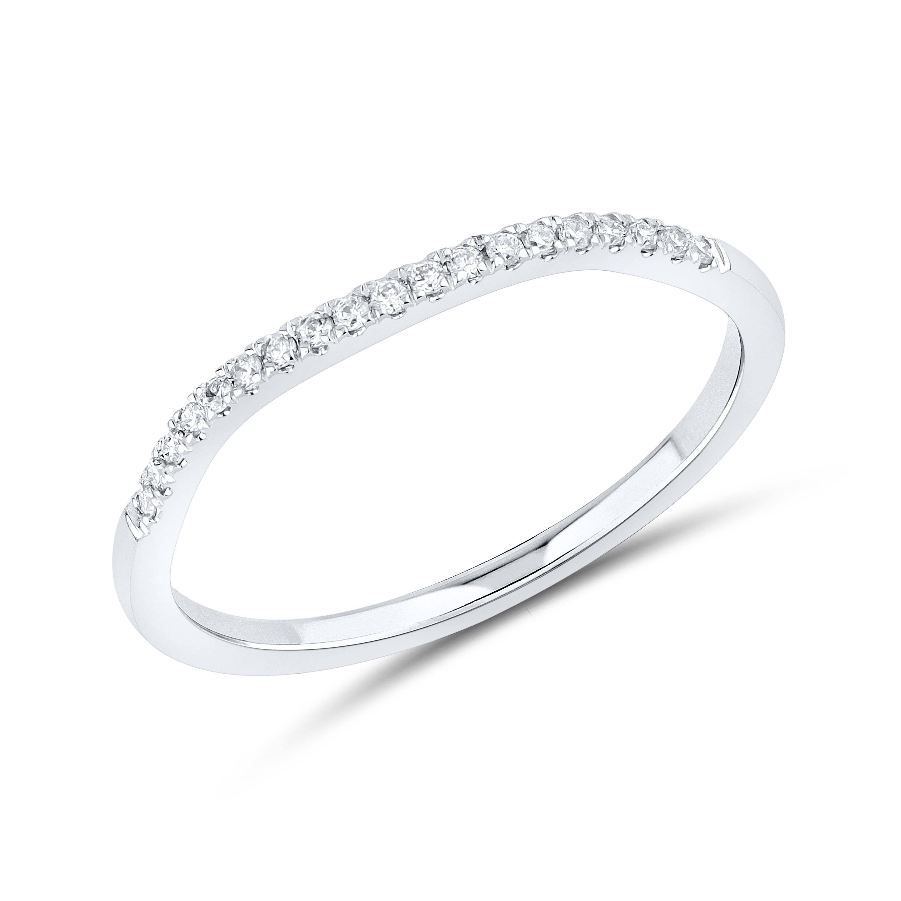 10KT WHITE GOLD 0.54 CTW DIAMOND BRIDAL SET