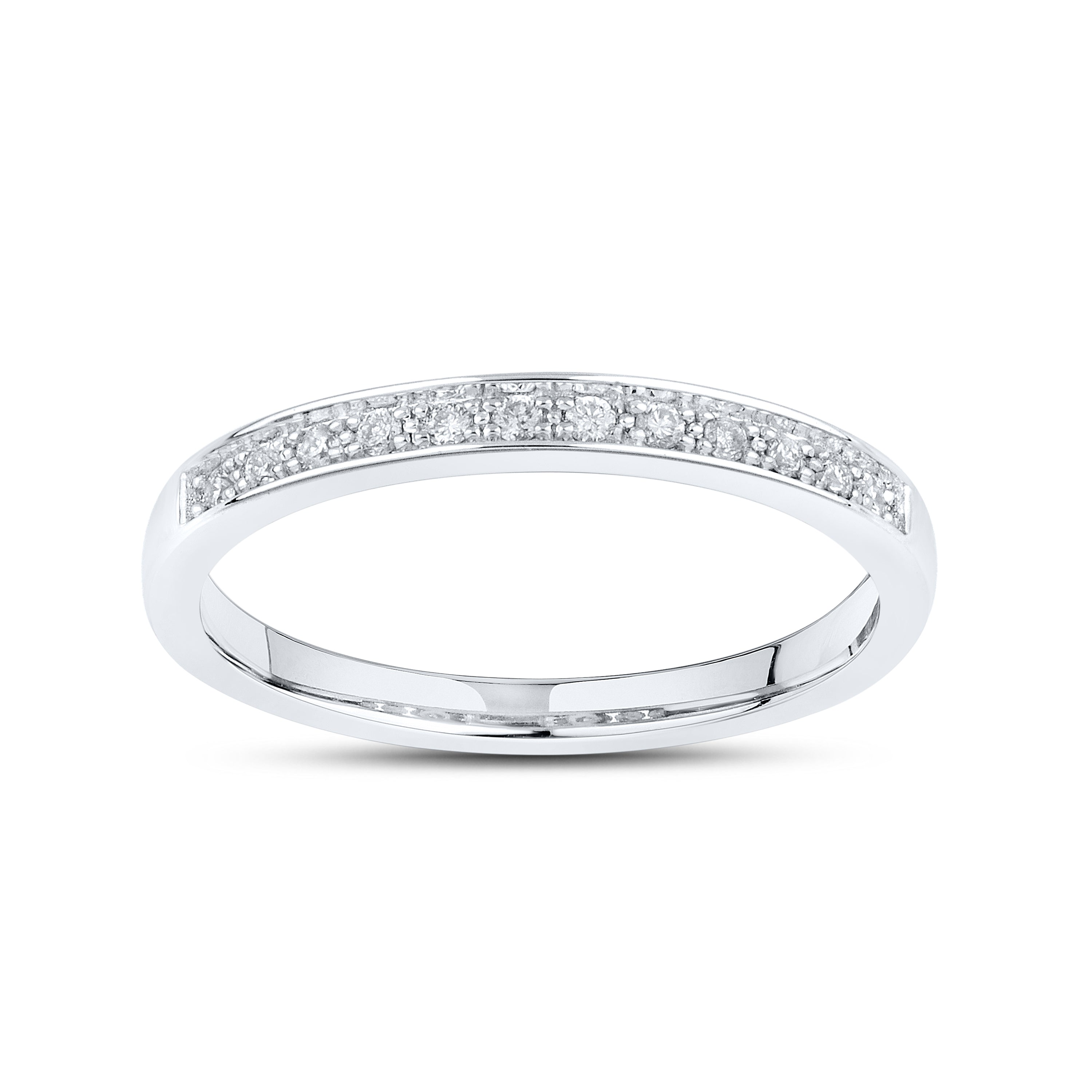 14kt White Gold 0.48 CTW Natural Diamond Bridal Ring Set