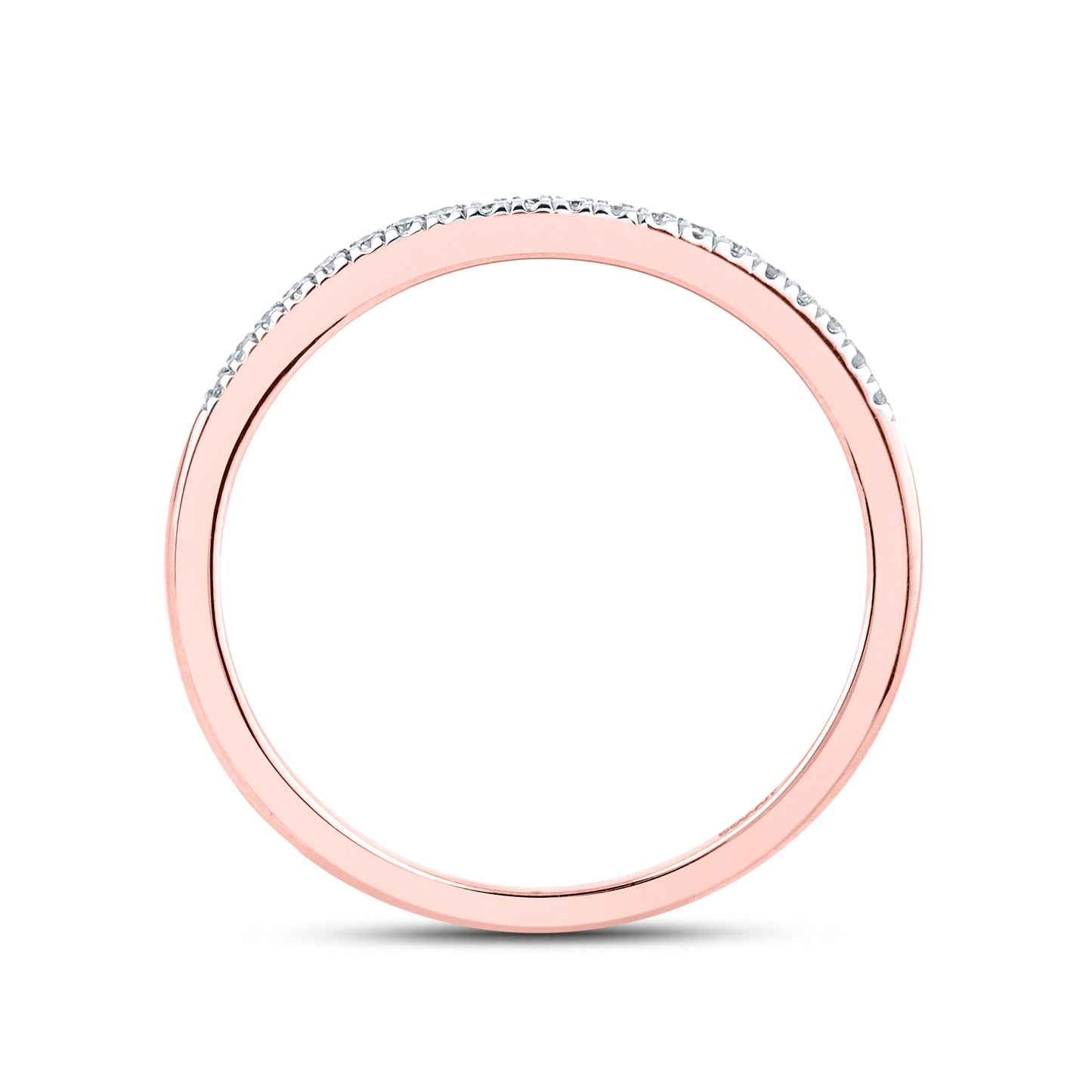 10KT ROSE GOLD 0.53 CTW DIAMOND BRIDAL SET