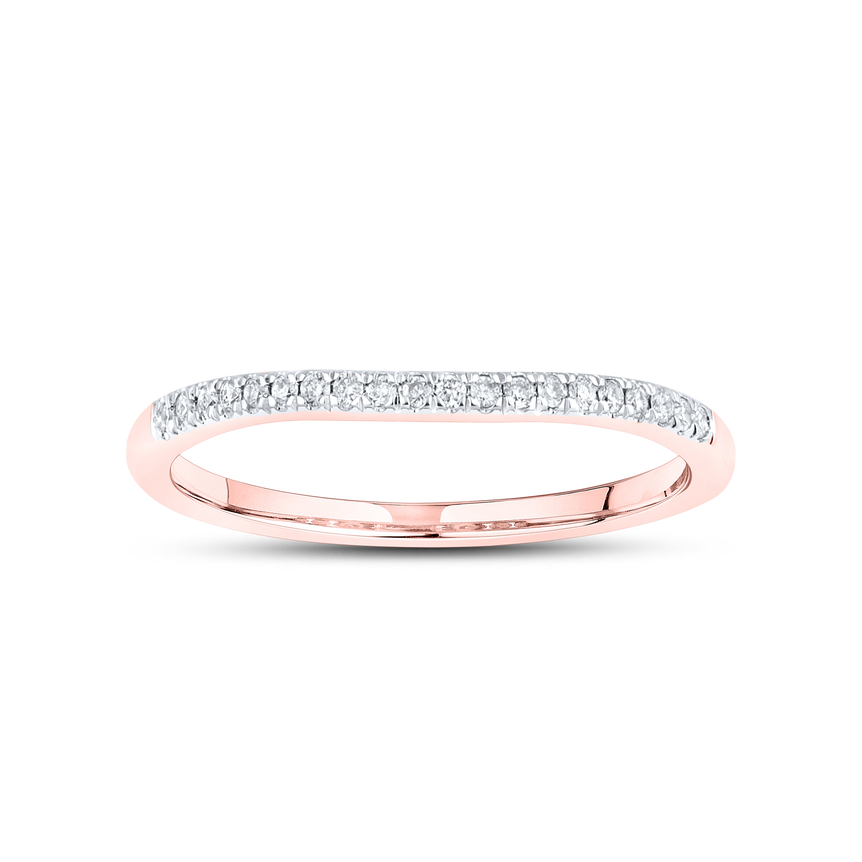 10KT ROSE GOLD 0.53 CTW DIAMOND BRIDAL SET