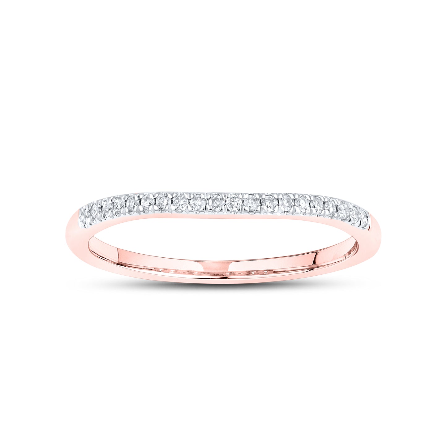 10KT ROSE GOLD 0.53 CTW DIAMOND BRIDAL SET