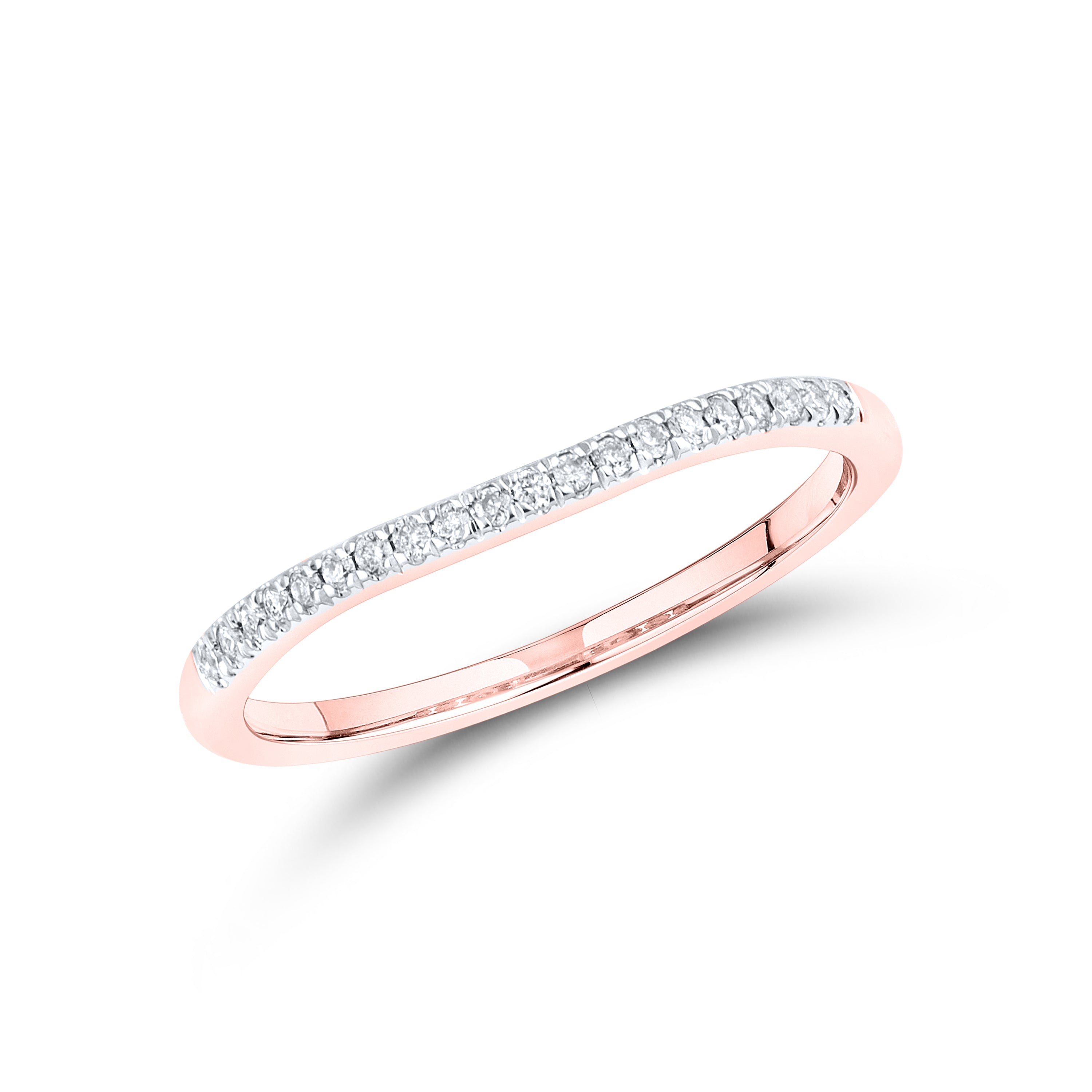 10KT ROSE GOLD 0.53 CTW DIAMOND BRIDAL SET