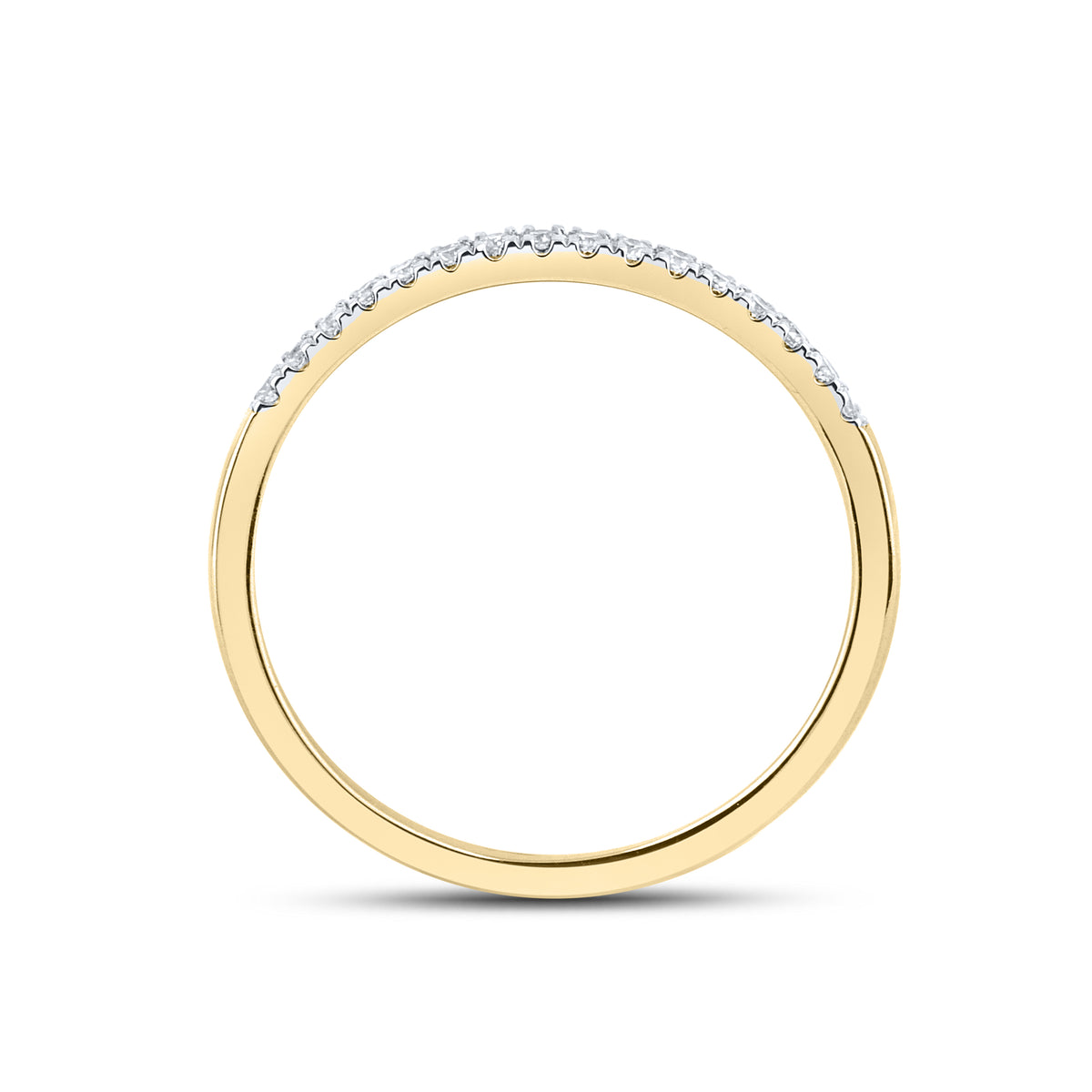 14KT YELLOW GOLD 0.49 CTW DIAMOND BRIDAL RING SET