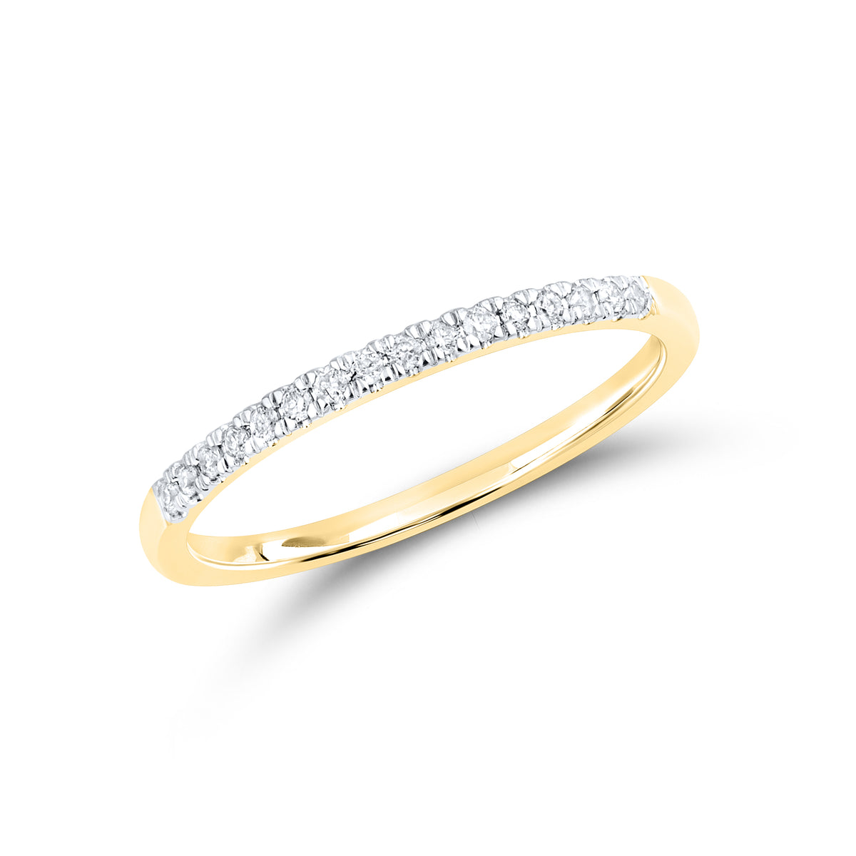 14KT YELLOW GOLD 0.49 CTW DIAMOND BRIDAL RING SET