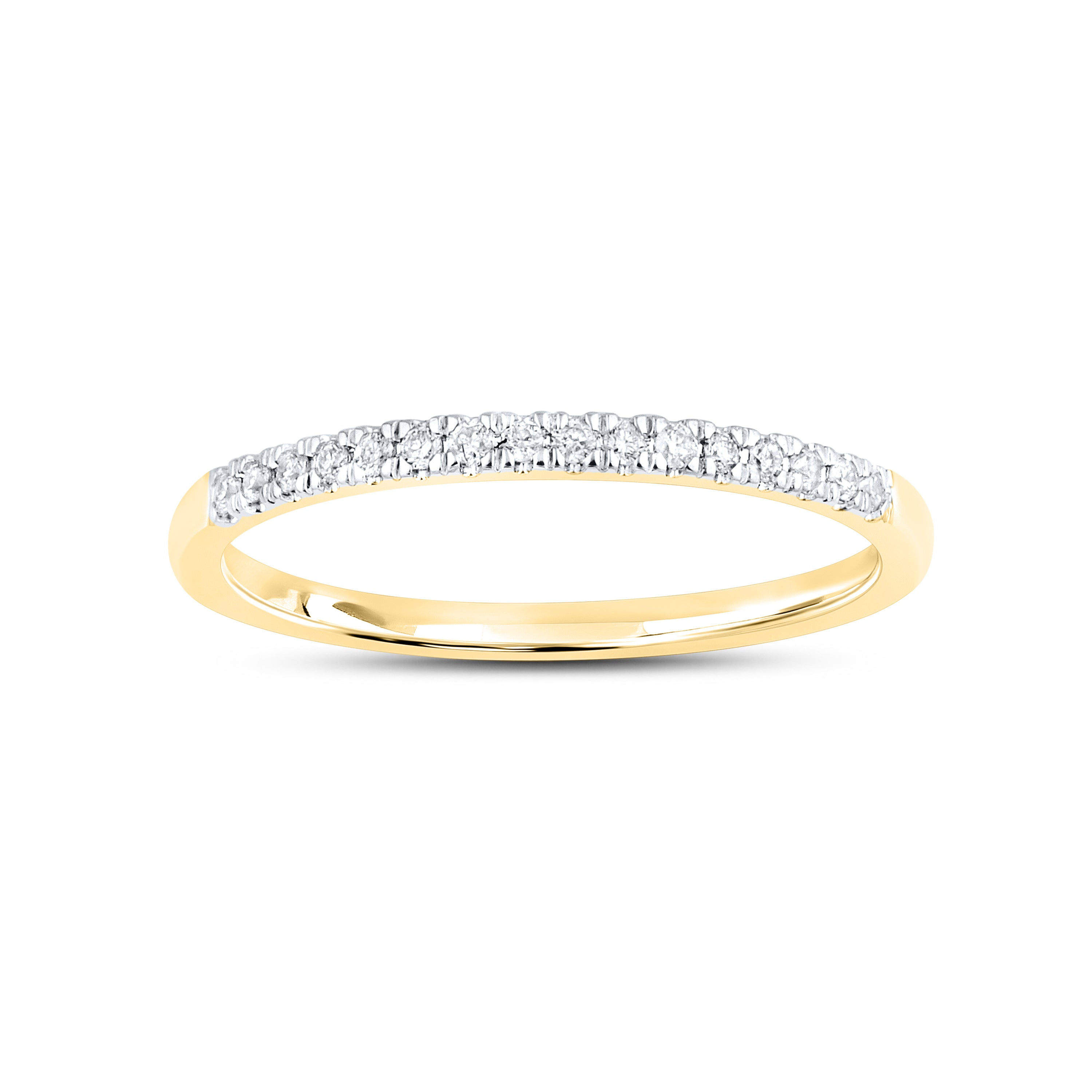 14KT YELLOW GOLD 0.49 CTW DIAMOND BRIDAL RING SET