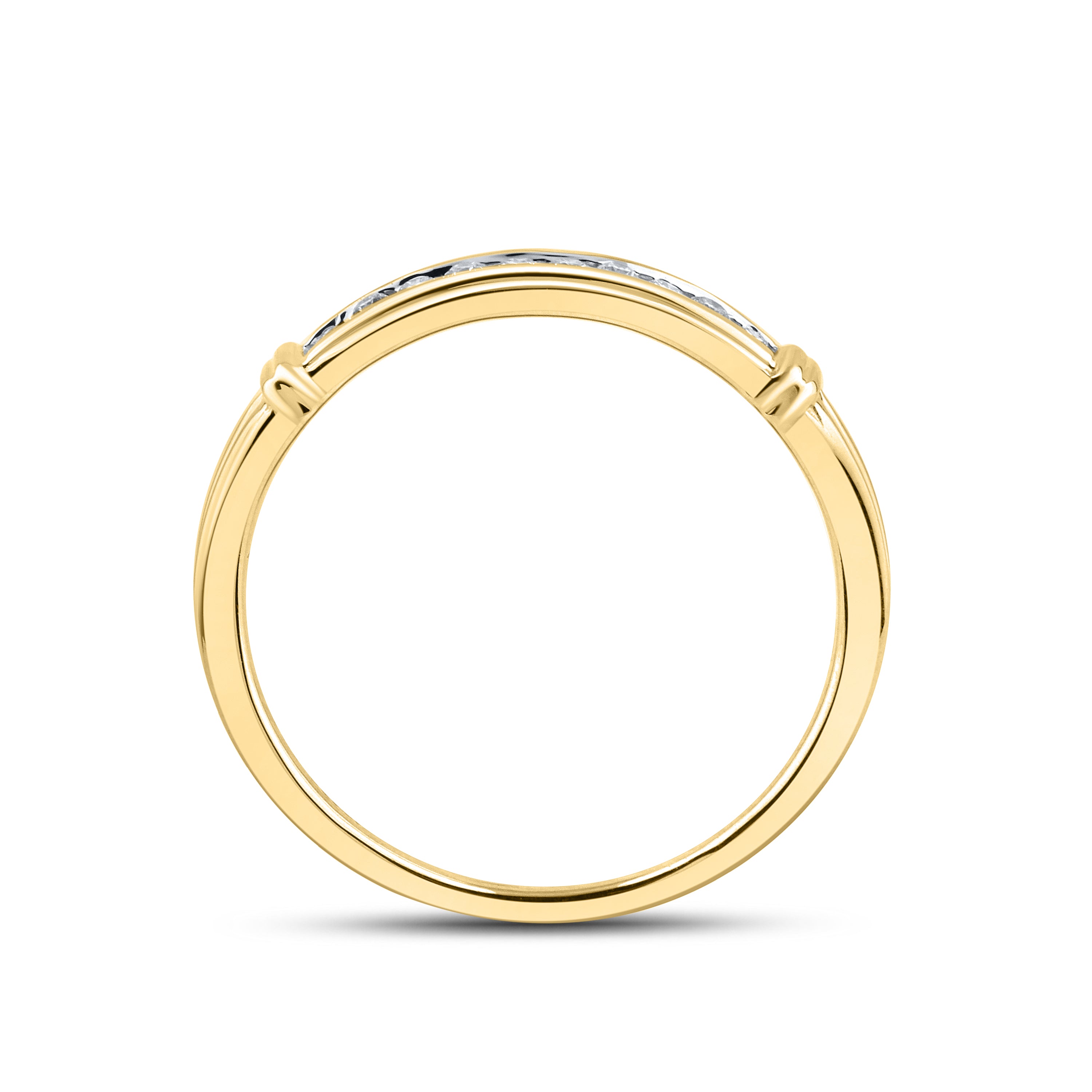 14kt White Gold 0.24 CTW Natural Diamond Bridal Ring Set