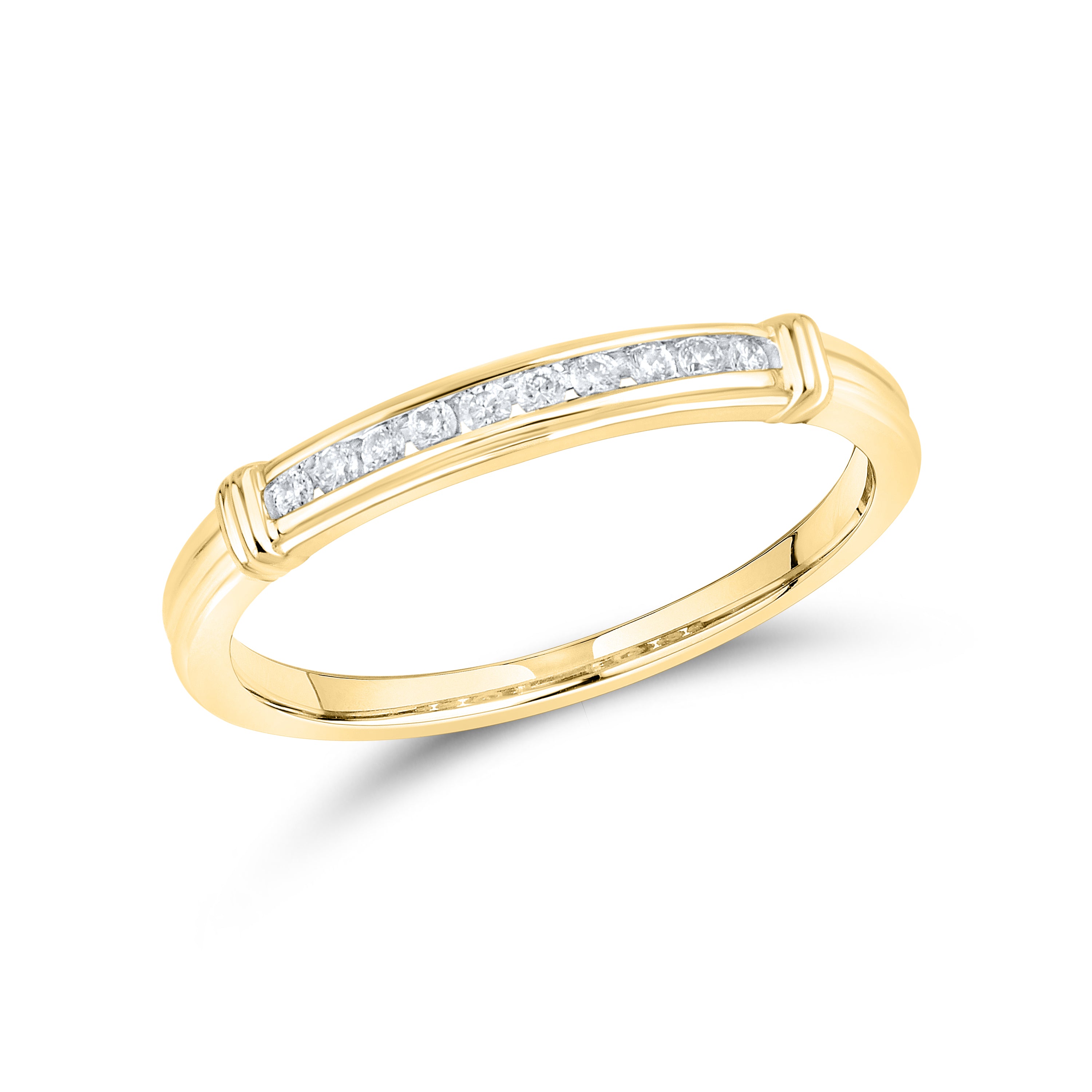 14kt White Gold 0.24 CTW Natural Diamond Bridal Ring Set