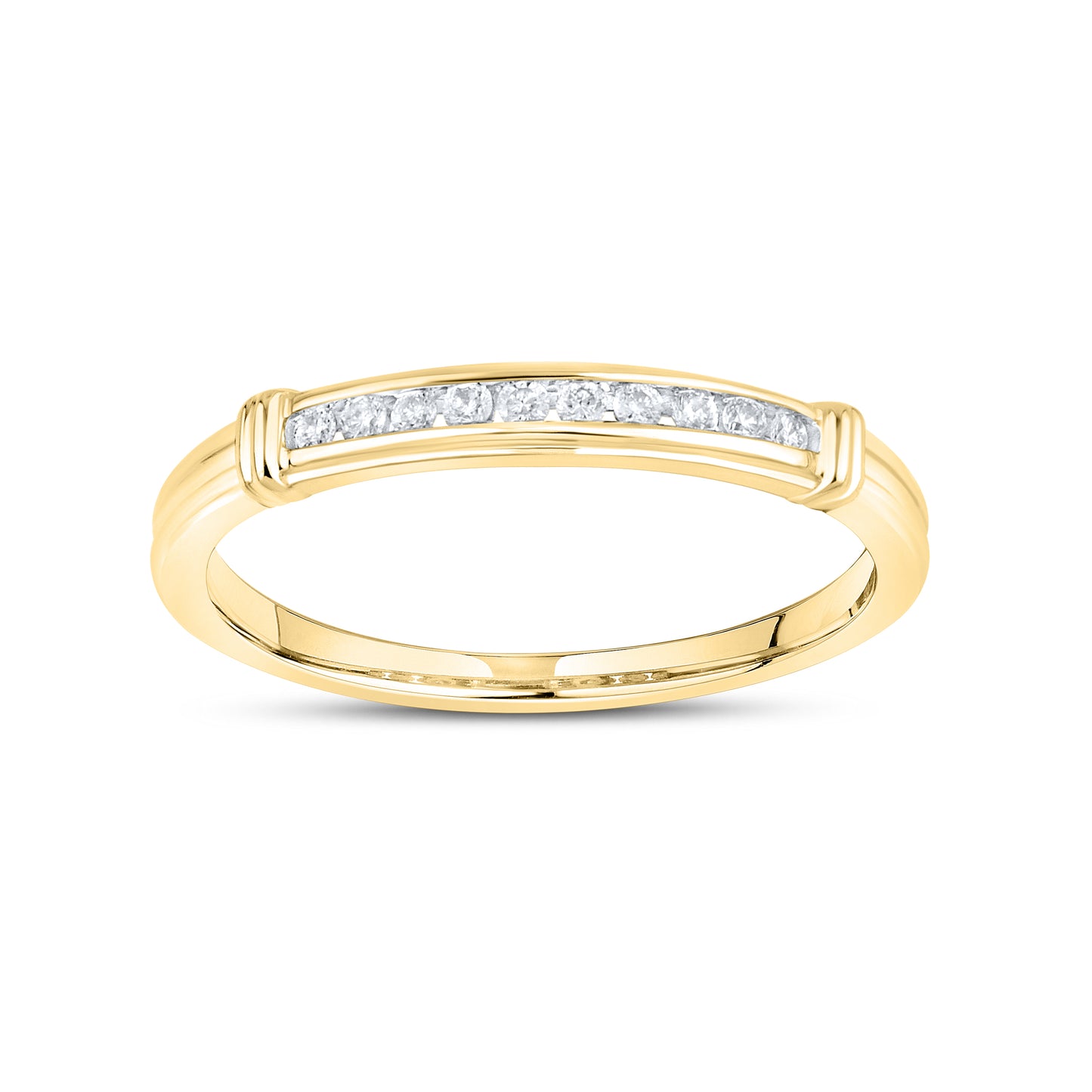 14kt White Gold 0.24 CTW Natural Diamond Bridal Ring Set