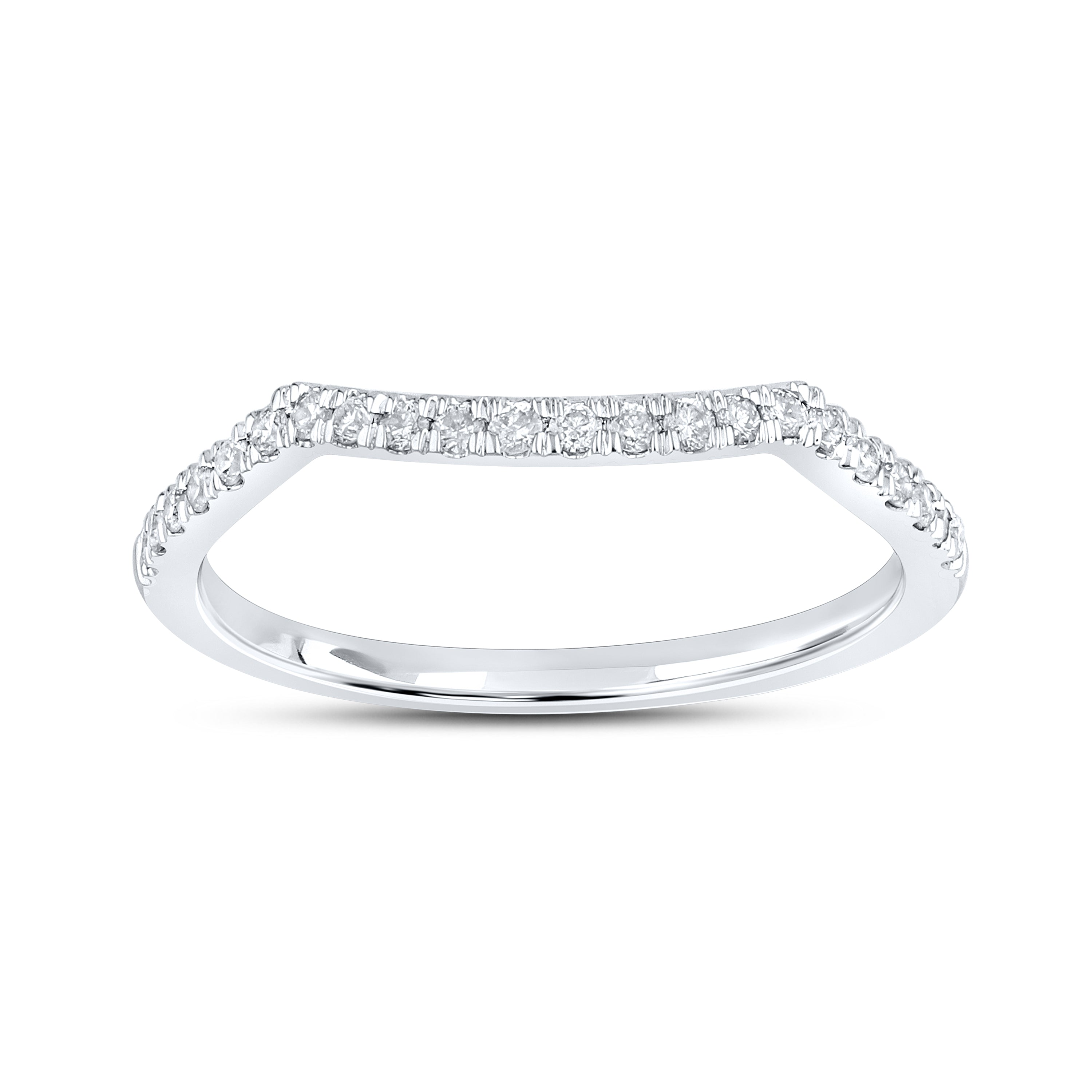 14kt white gold 0.84 CTW Natural Diamond Bridal ring set