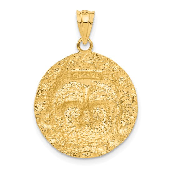 14kt Yellow Gold Sun Charm