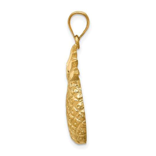 14kt Yellow Gold Pineapple Charm