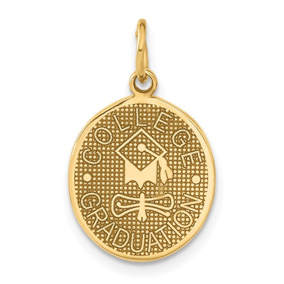 14kt Yellow Gold COLLEGE GRADUATION Charm