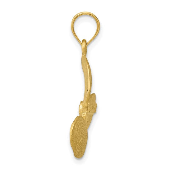 14kt Yellow Gold Propeller Pendant