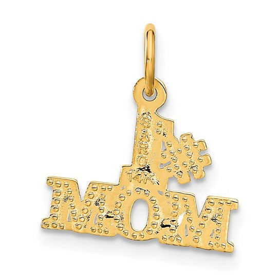 14kt Yellow Gold #1 MOM Charm