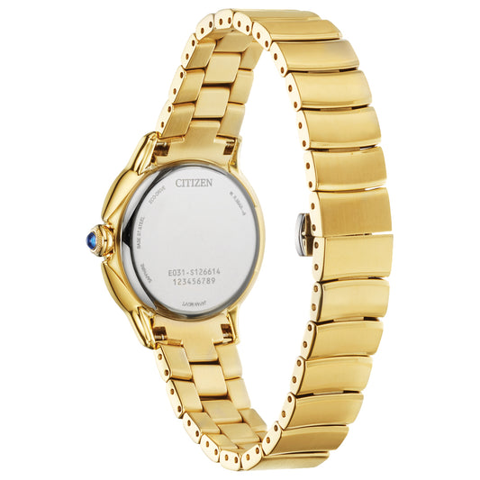 Citizen Eco-Drive Women's Ceci Gold-Tone Stainless Steel Bracelet Watch